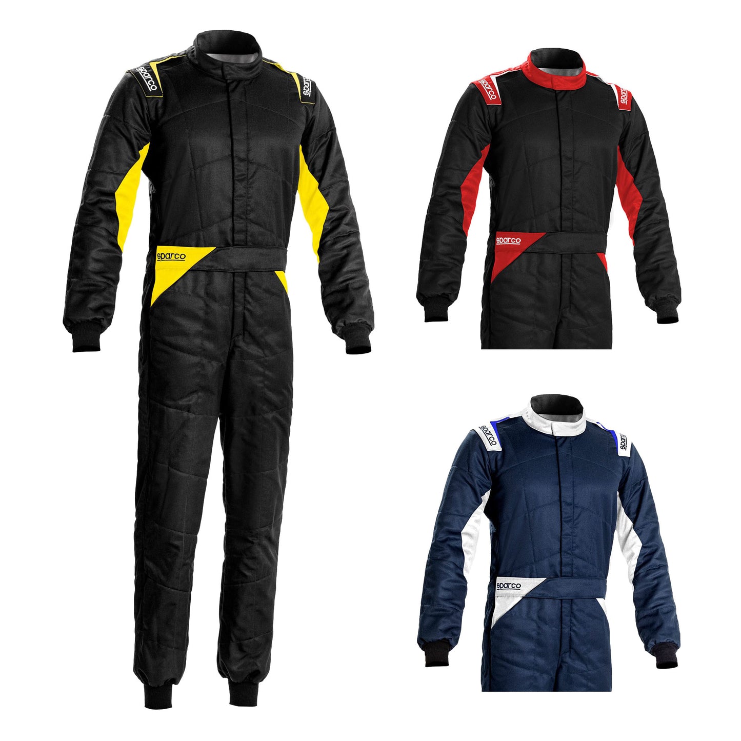001093 Sparco Sprint Suit Entry Level Fireproof Race Rally Kart FIA 8856-2018 - raceforglory.store