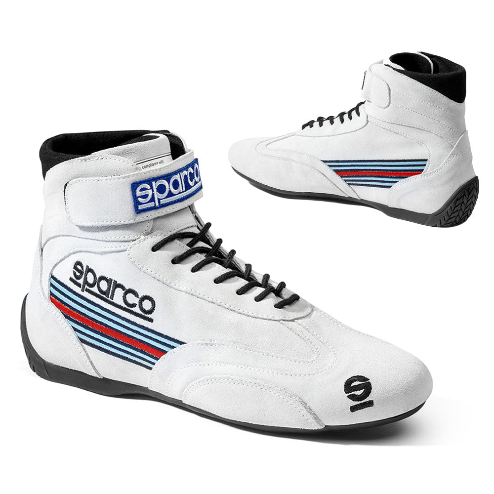 Sparco Top Racing Boots Martini Racing Livery Classic Rally Retro Fireproof FIA