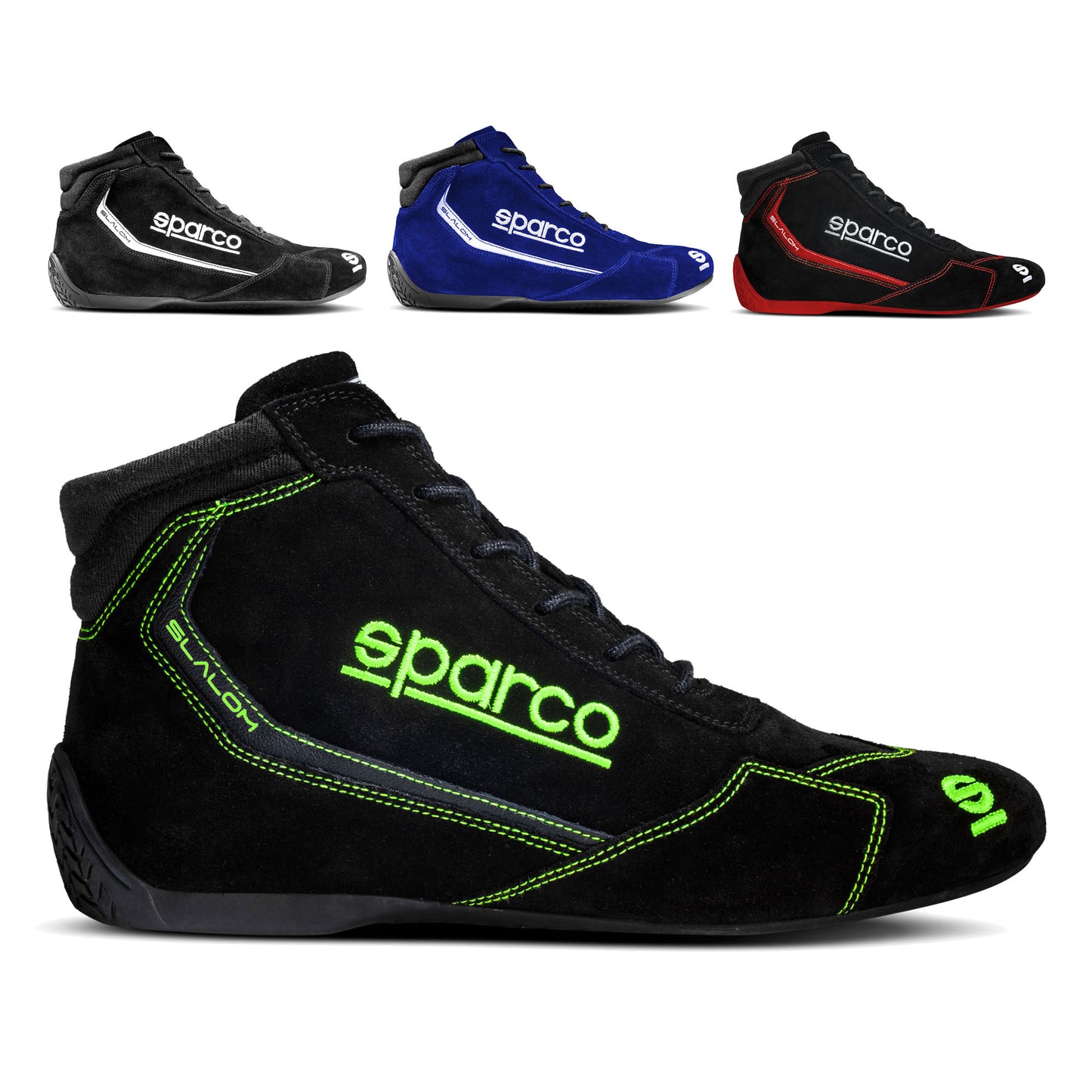 001295 Sparco Slalom Racing Boots Fireproof FIA 8856-2018 Race Race Karting - raceforglory.store