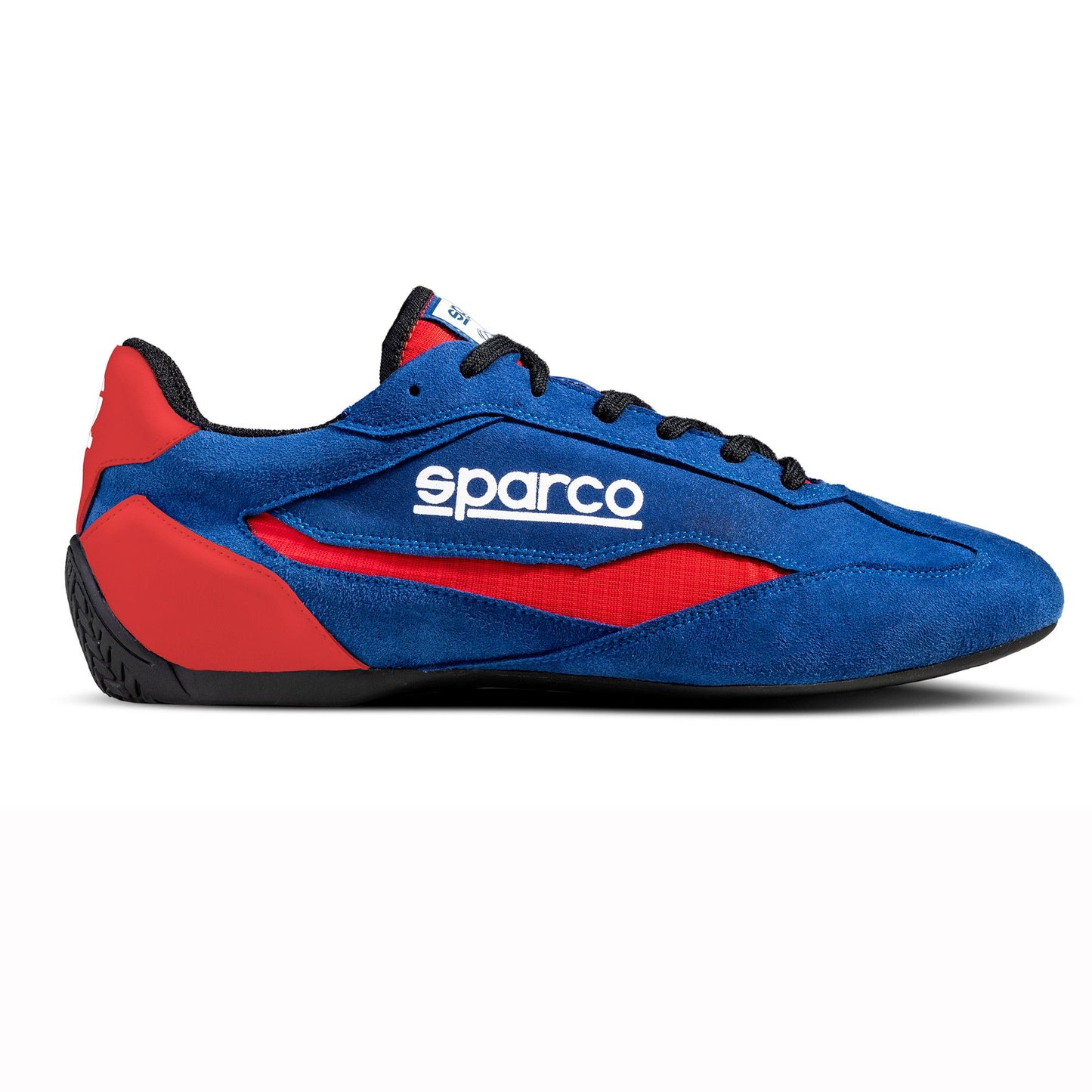 0012A7 Sparco S-DRIVE Trainers Shoes Sneakers Microfibre Low Cut Style Leisure - raceforglory.store
