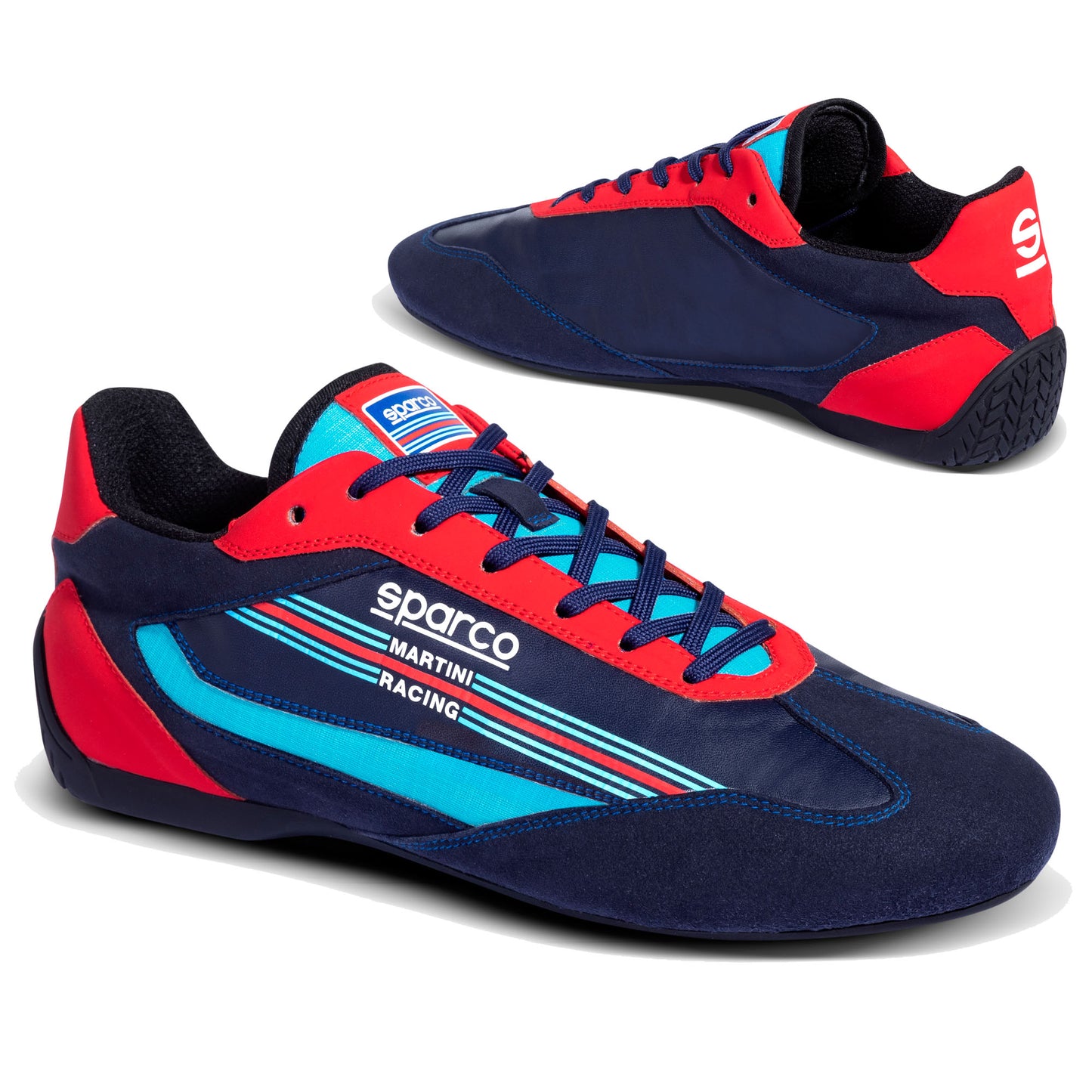0012A7MR Sparco Trainers Martini Racing Special Edition Lancia Rally Retro Style - raceforglory.store