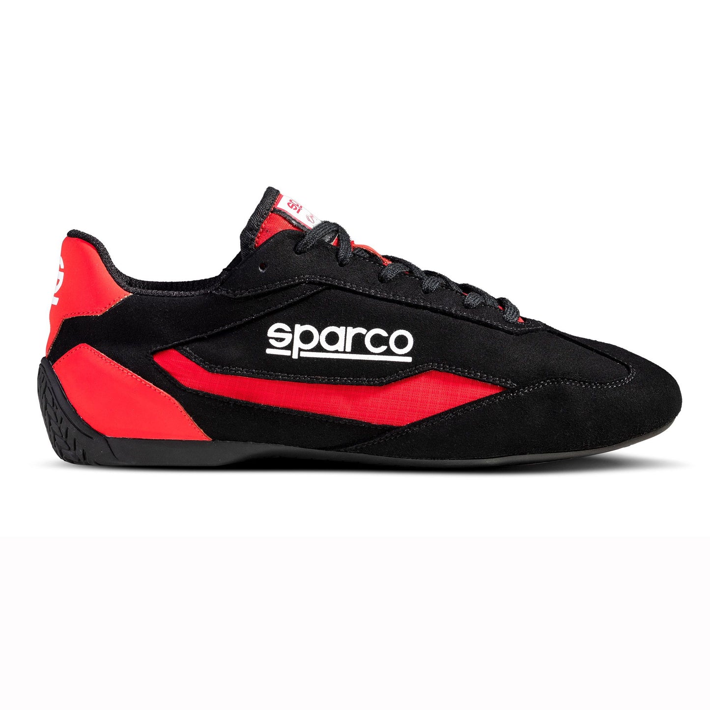 0012A7 Sparco S-DRIVE Trainers Shoes Sneakers Microfibre Low Cut Style Leisure - raceforglory.store