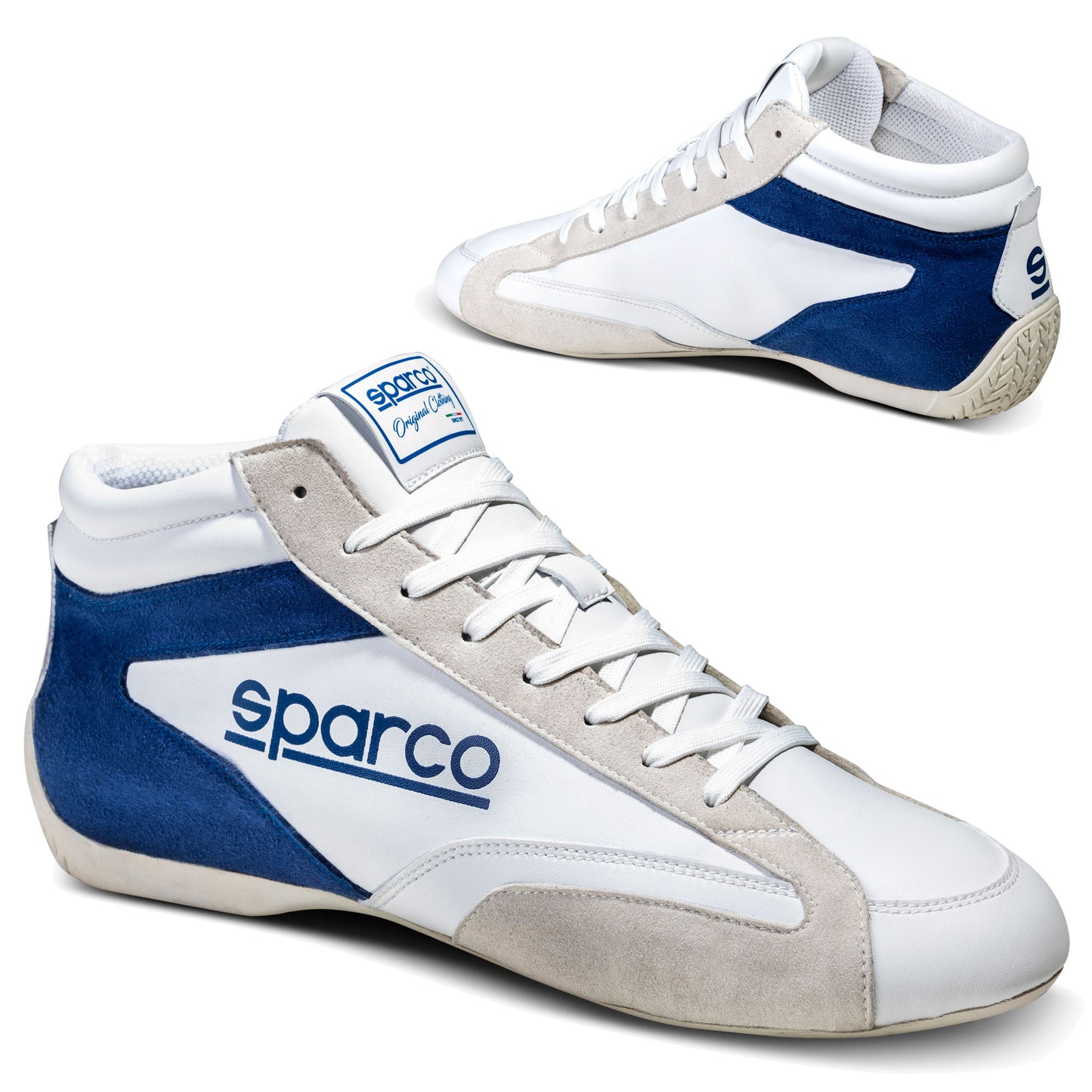 0012A8 Sparco S-DRIVE MID Trainers Mid Cut Racing Style Shoes Boots Leisure - raceforglory.store