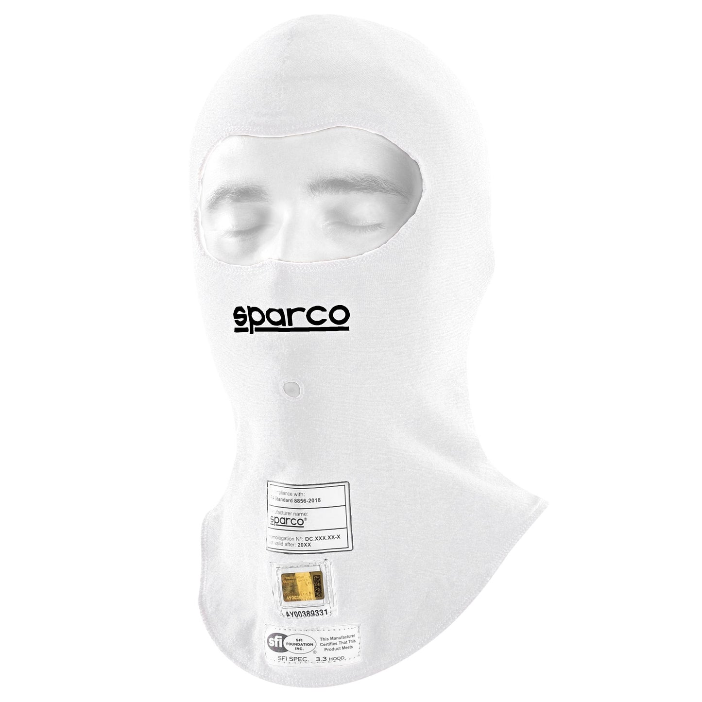 001408 Sparco Racing Fireproof Balaclava RW-11 EVO FIA 8856-2018 Motorsport - raceforglory.store