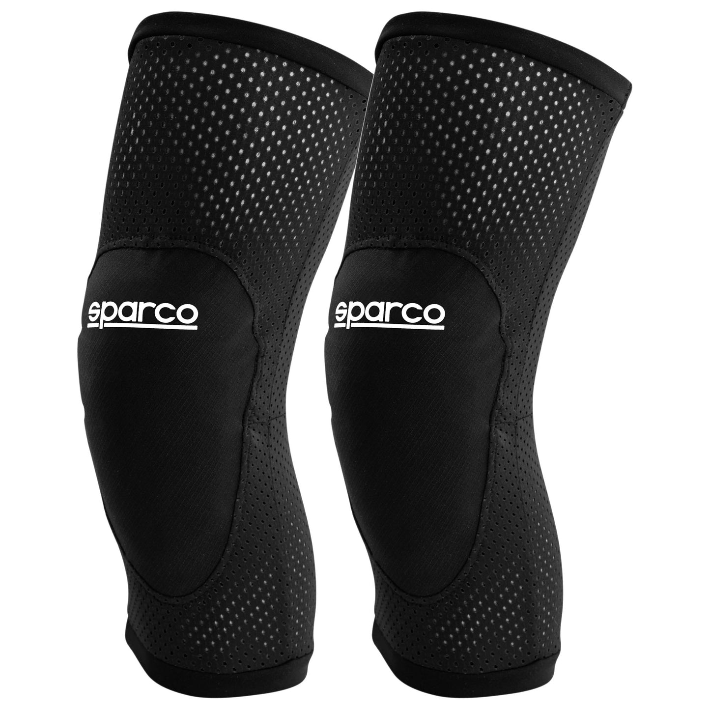 001541K Sparco Karting Knee Pads (Pair) Go-Kart Racing Driver Protection Level 2 - raceforglory.store