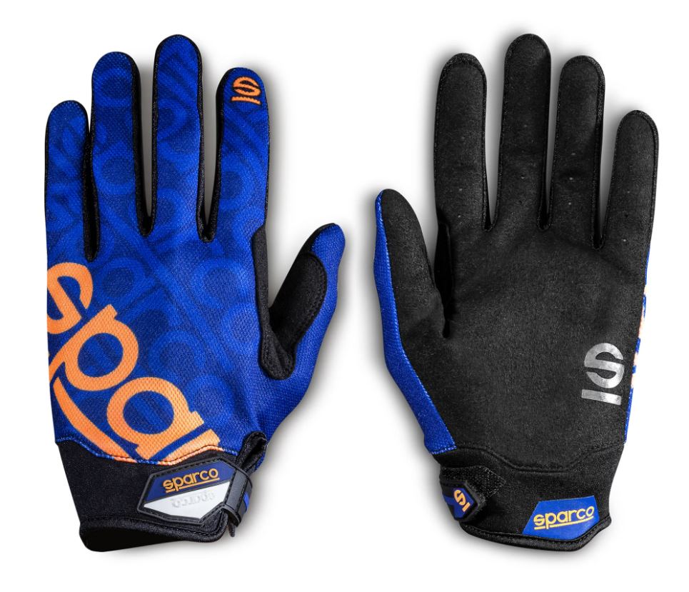 002093 Sparco MECA-3 Mechanics Gloves Pitcrew Race Team in 3 Colours Sizes S-XL - raceforglory.store