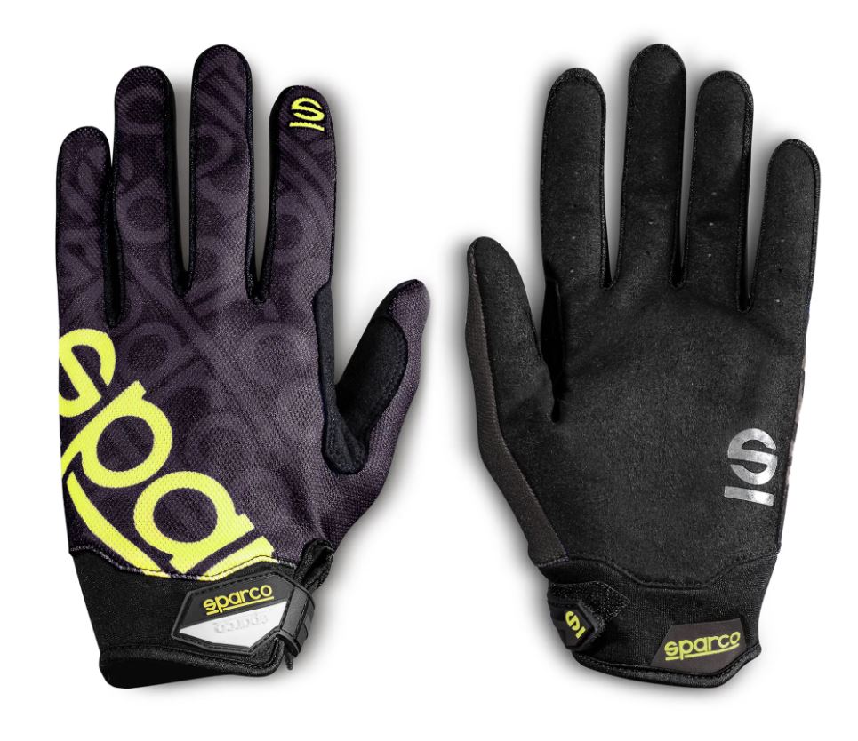 002093 Sparco MECA-3 Mechanics Gloves Pitcrew Race Team in 3 Colours Sizes S-XL - raceforglory.store