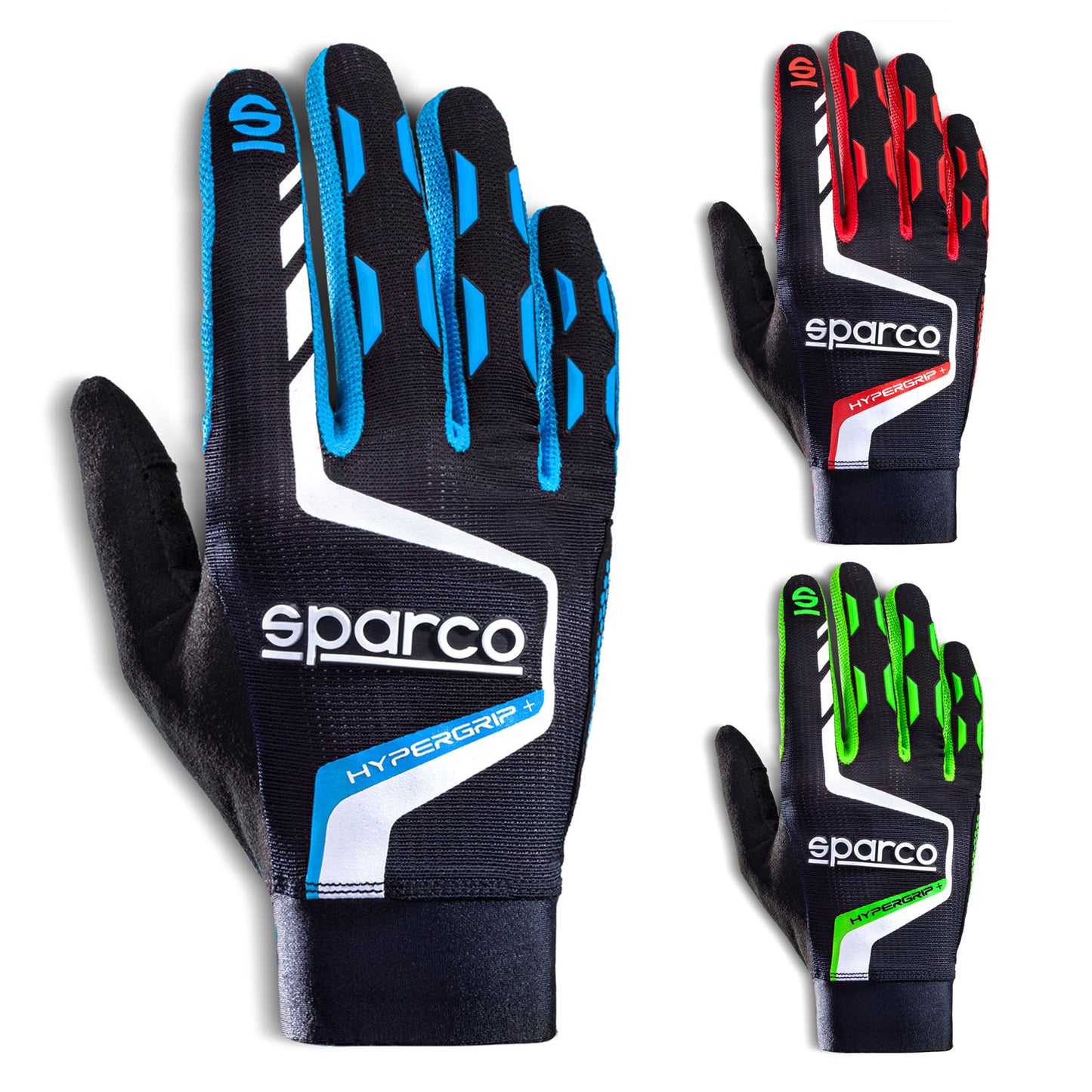 002095 Sparco Hypergrip+ Gaming Gloves for Racing Sim Simulators in 3 Colours - raceforglory.store
