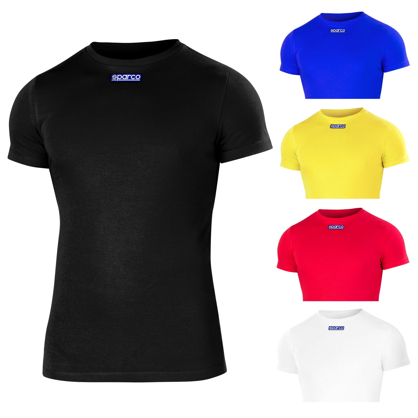 Sparco B-Rookie T-Shirt Karting Racing Motorsport Leisure in 100% Cotton Fabric - raceforglory.store