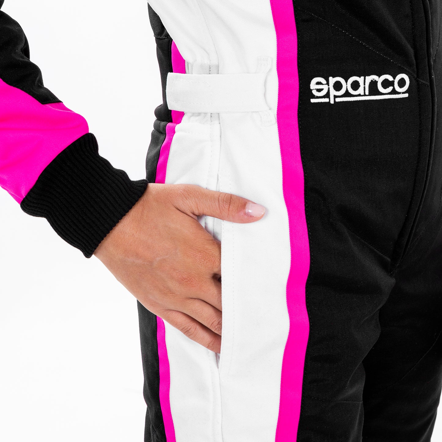002341 Sparco Kerb Ladies Kart Suit Karting Go-Kart Spec for Women Female Girls - raceforglory.store