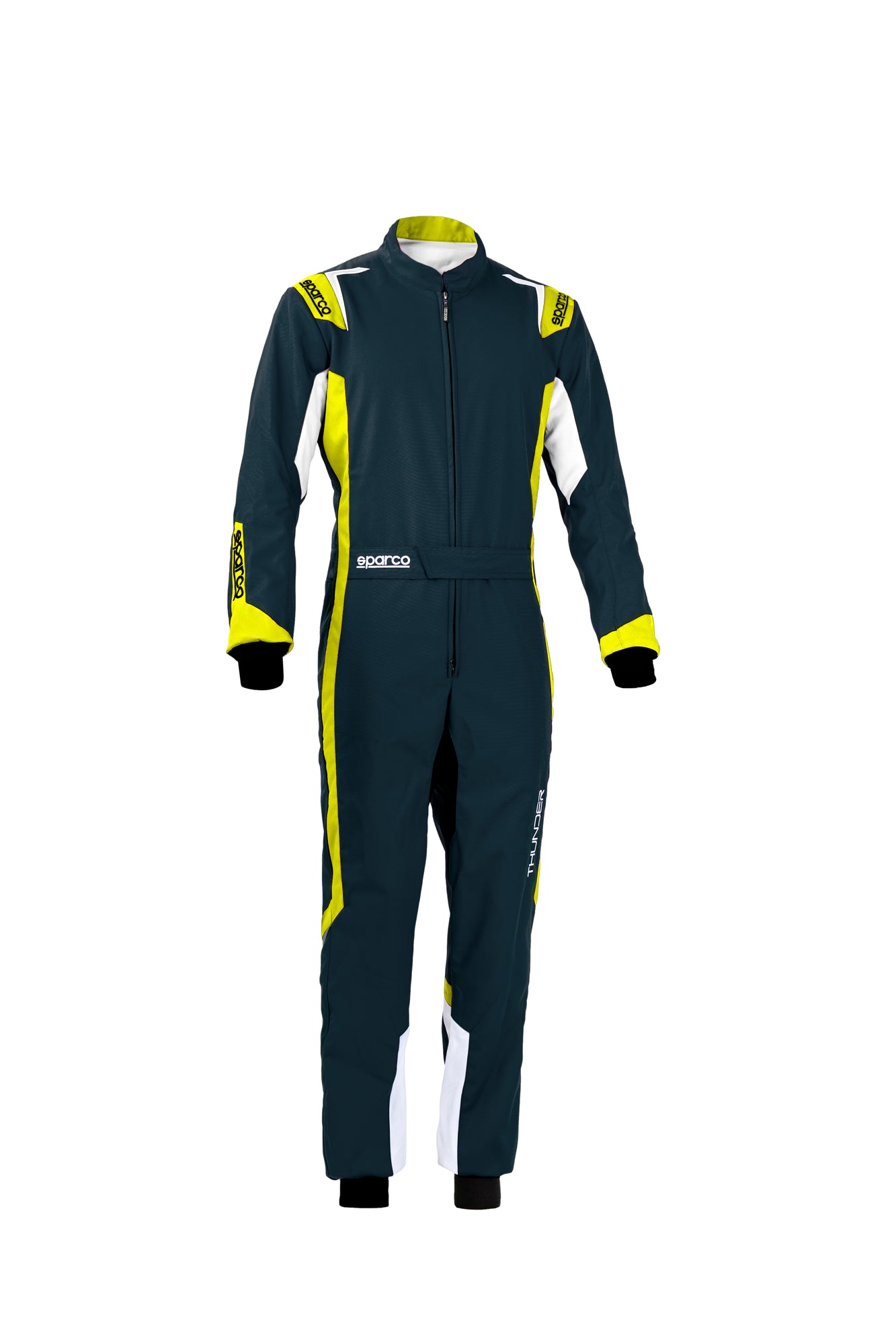 002342 Sparco Thunder Karting Race Suit Kart (CIK-FIA Level 2) Adult & Kids Size - raceforglory.store
