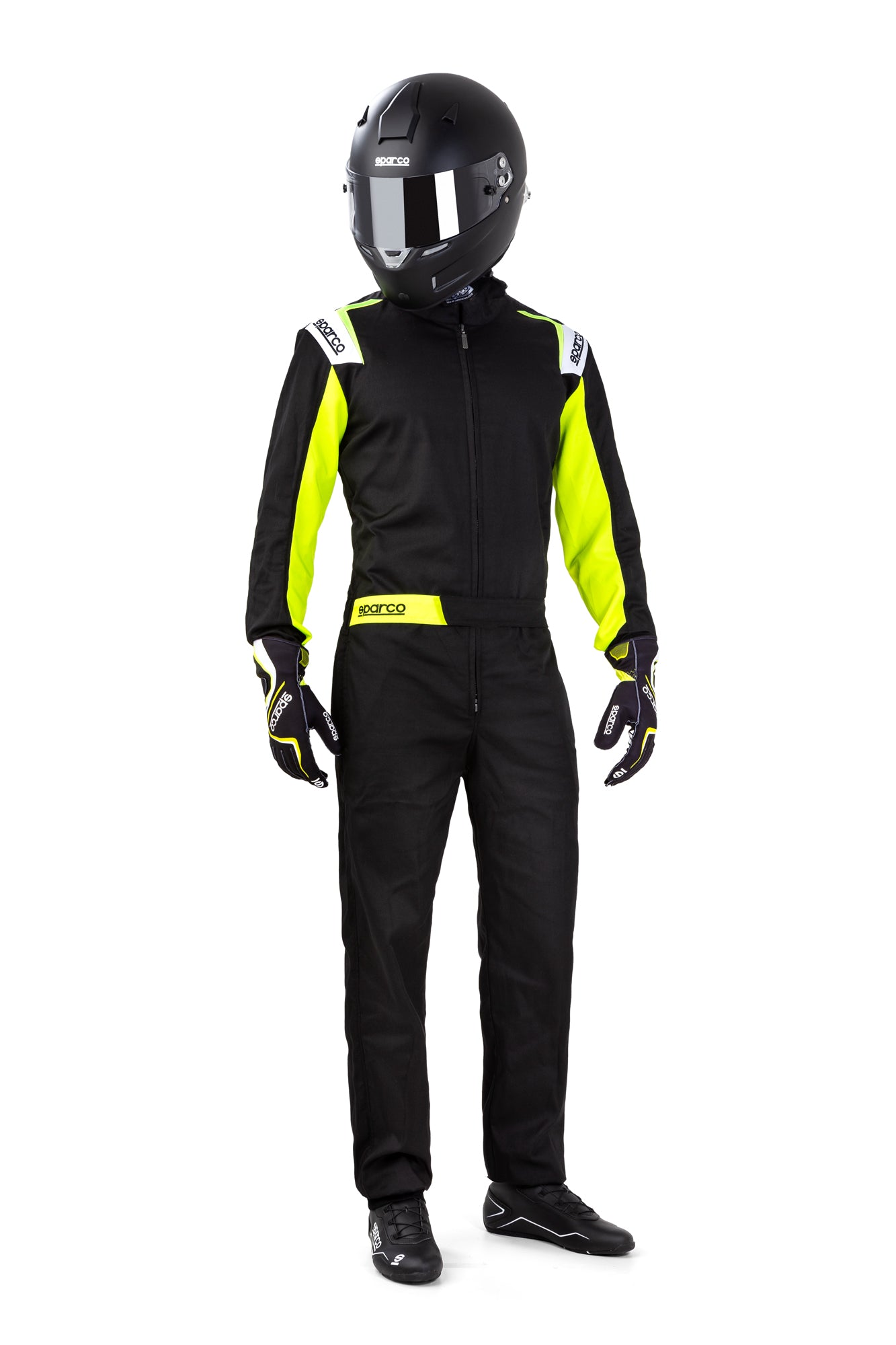 002343 Sparco Rookie Kart Suit Indoor Basic Karting Overalls 3 Colours All Sizes - raceforglory.store