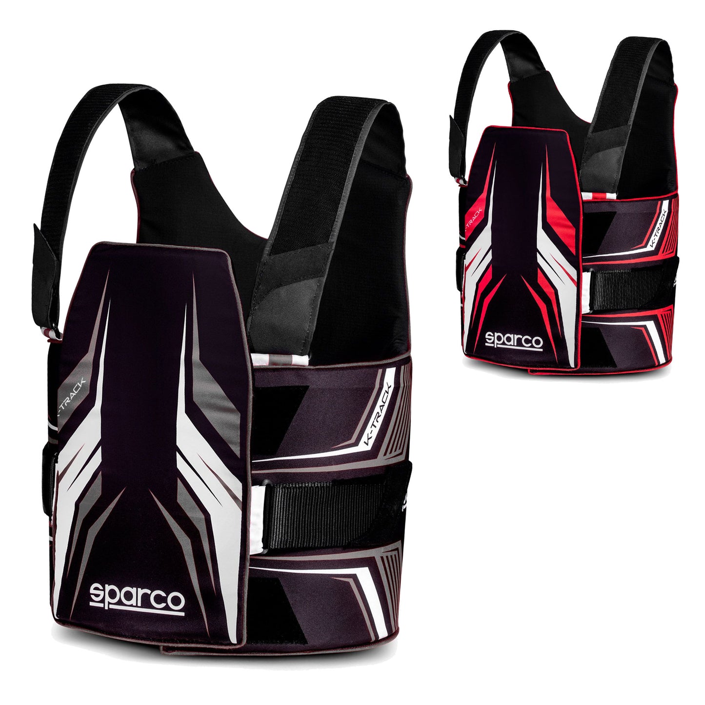 Sparco K-Track Rib Protector Kart Karting Motorsport (FIA 8870-2018) 002406K - raceforglory.store