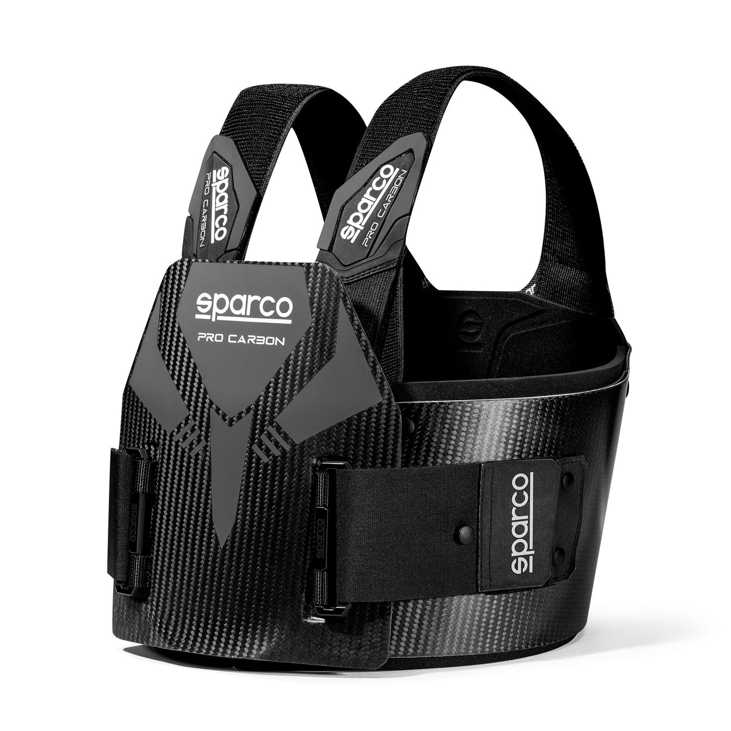 Sparco PRO CARBON Rib Protector Vest for Karting Go-Kart Racing FIA 8870-2018 - raceforglory.store
