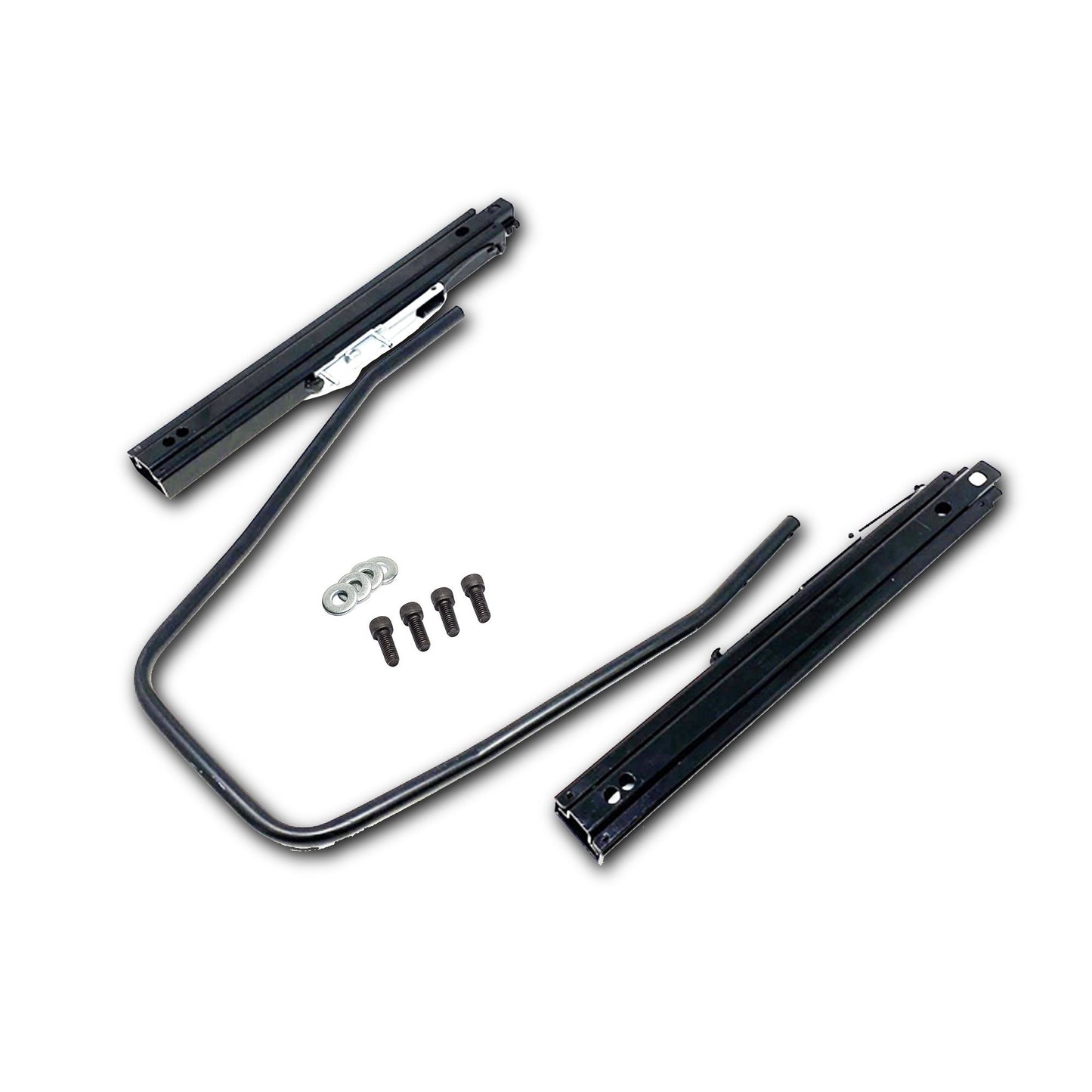 0049306 Sparco Seat Sliders Runners Kit (for 1 Seat) Black Steel 271mm with Bolt - raceforglory.store
