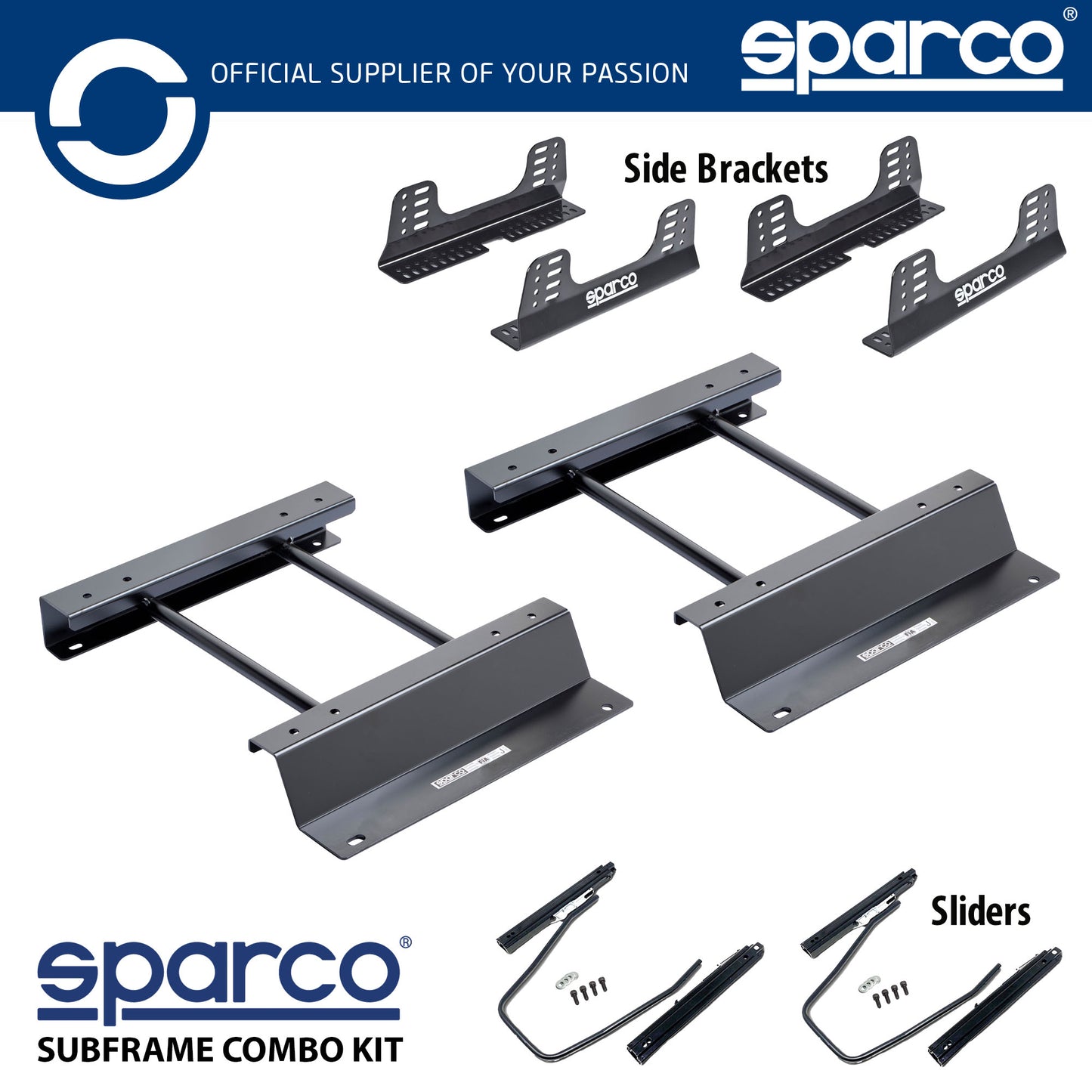 Sparco Seat Subframe Mounting Kit for SKODA FABIA VRS 2000 to 2007