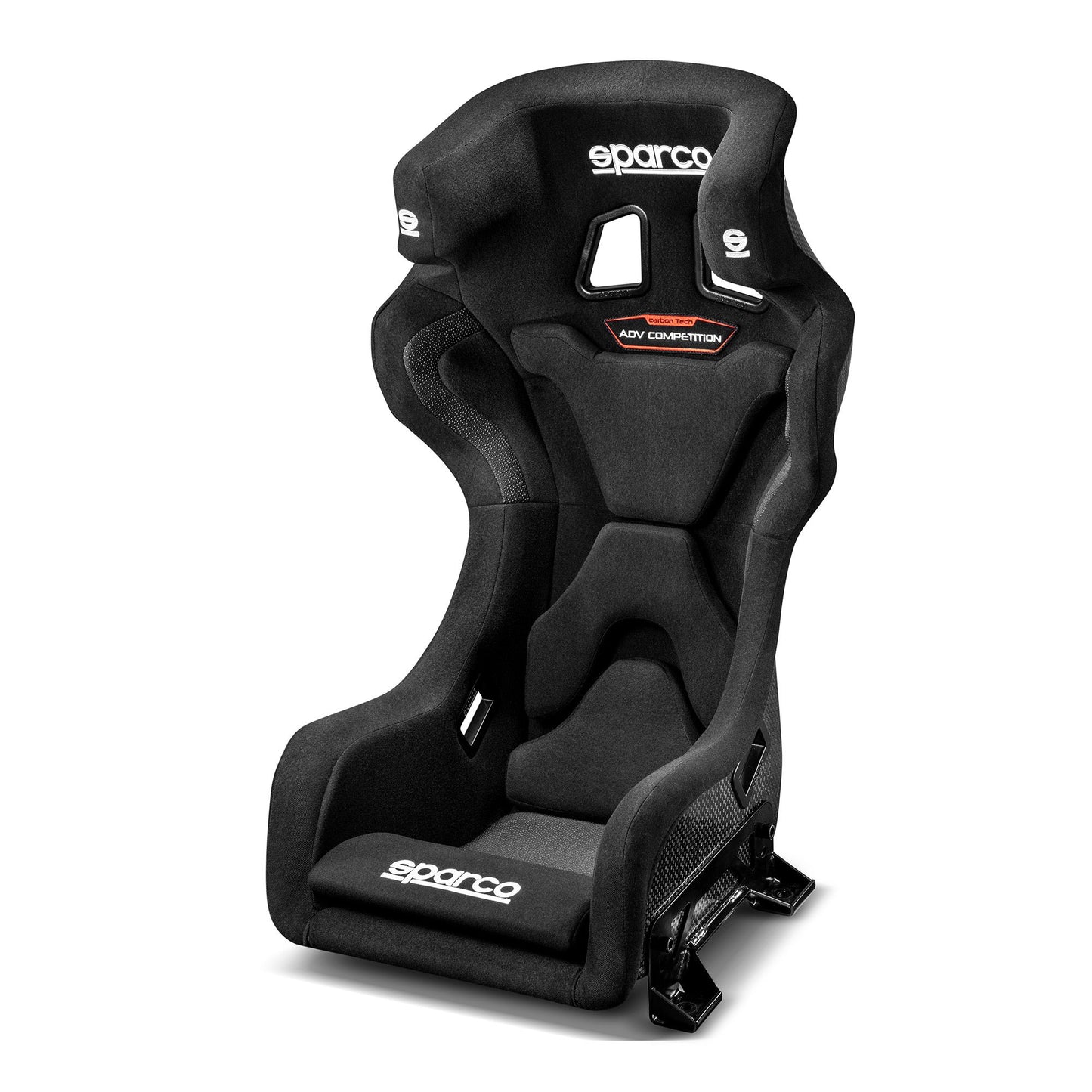 Sparco ADV COMPETITION Padded Race Seat FIA 8862-2009 Carbon Fibre with HRS - raceforglory.store