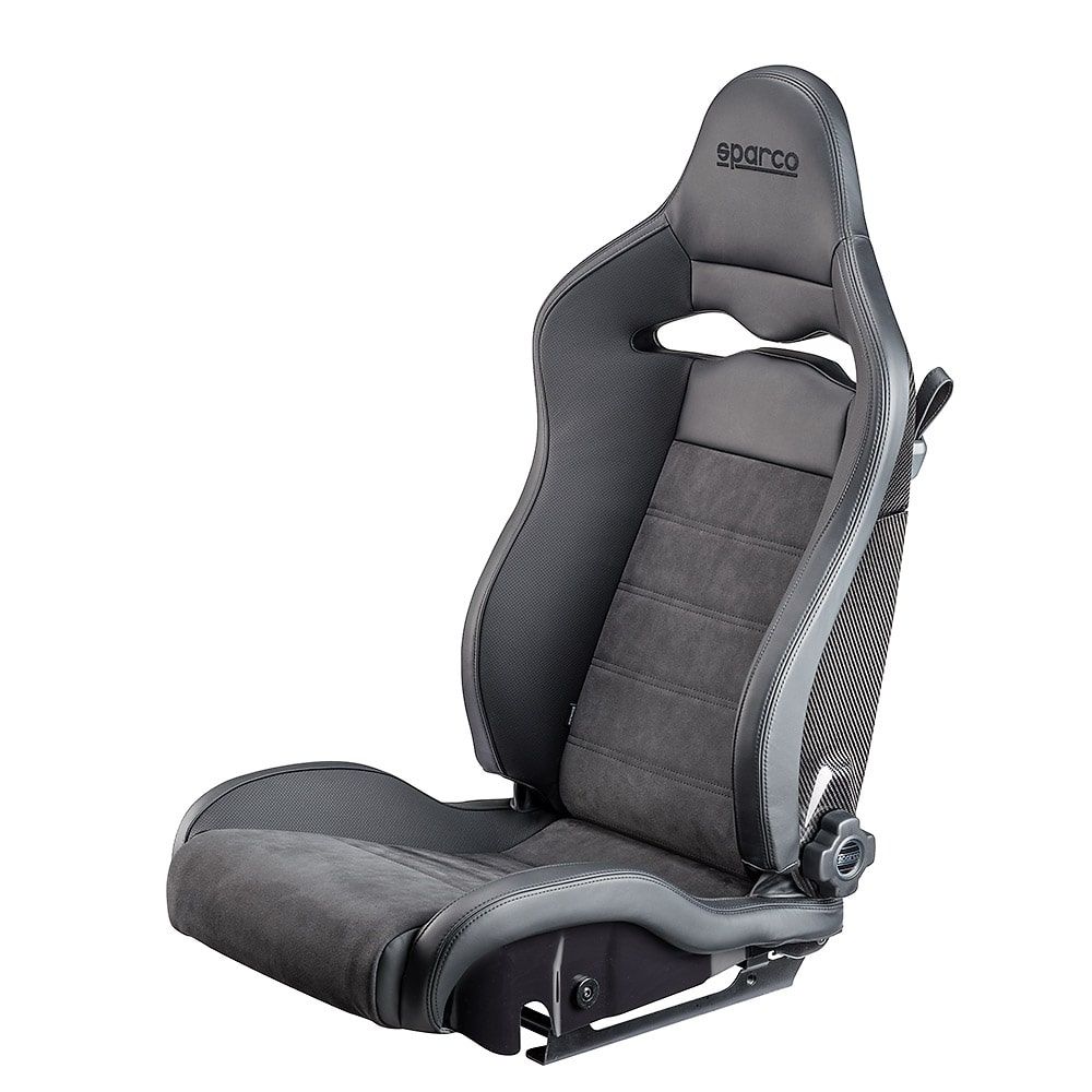 Sparco SPX SX Reclining Sports Seat L/H Carbon Fibre Leather/Alcantara Road Cars