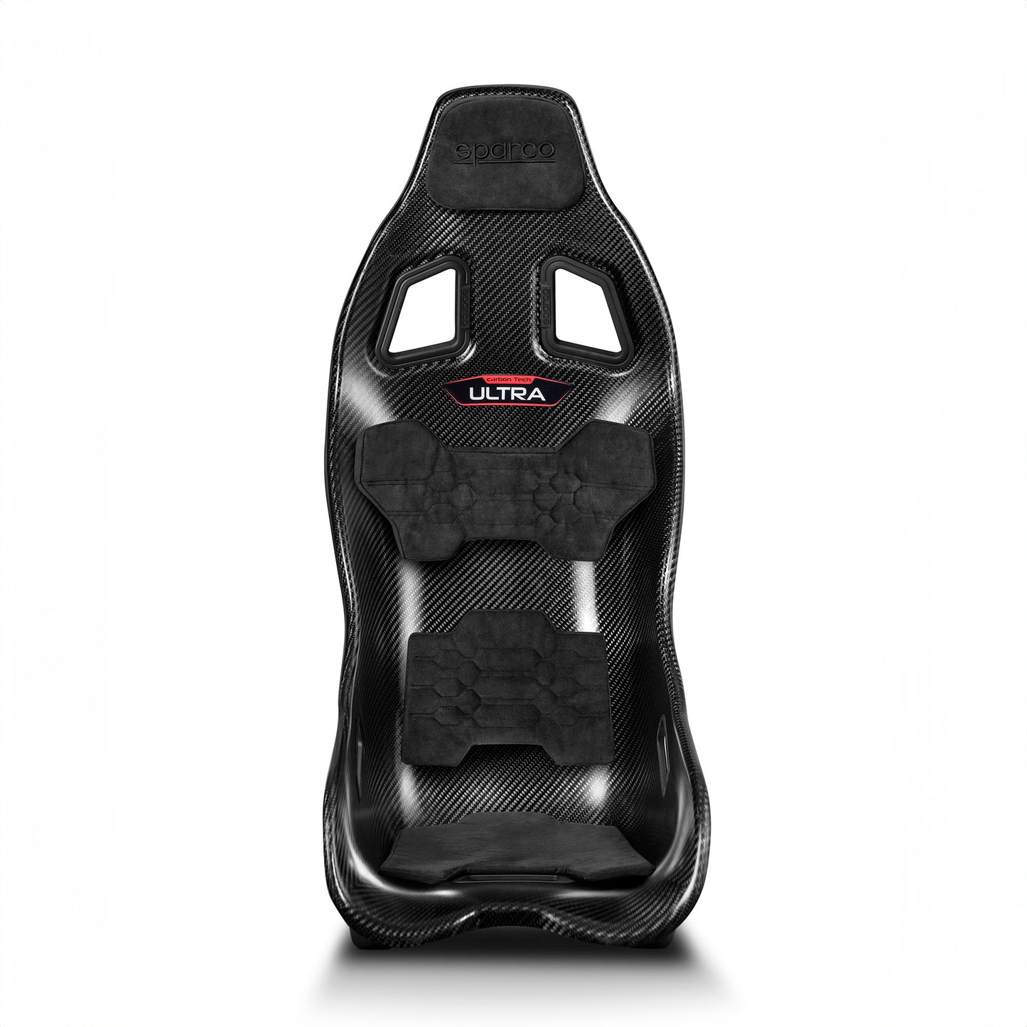 Sparco ULTRA Seat Padding Full Kit 4-Piece Alcantara Covered Pads Anti-Vibration