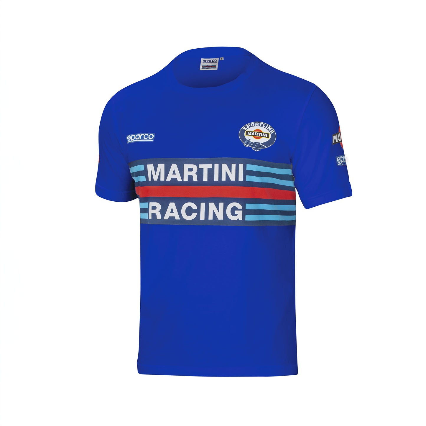 Sparco Martini Racing T-Shirt Mens Tee Iconic Lancia Rally Team Retro Edition - raceforglory.store