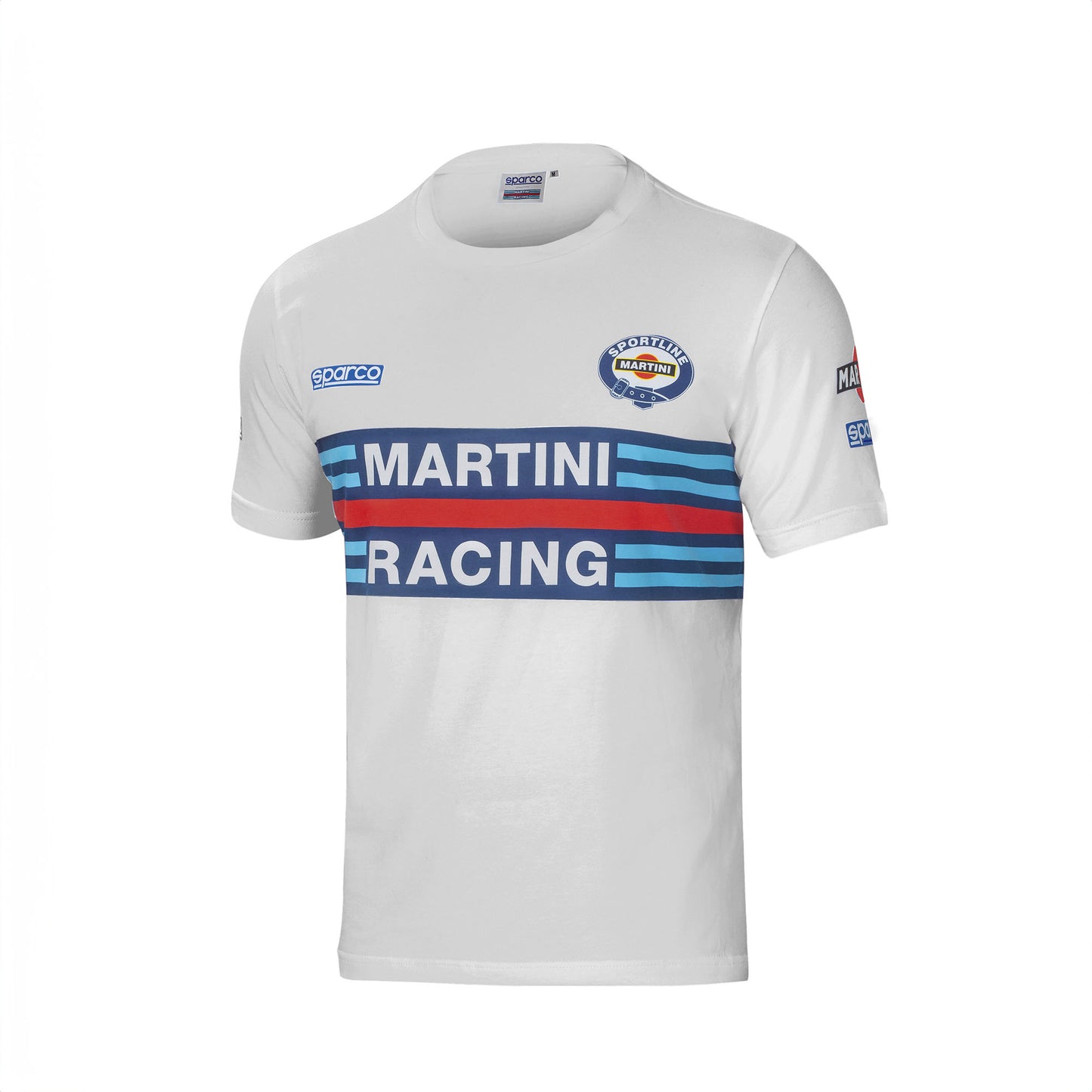 Sparco Martini Racing T-Shirt Mens Tee Iconic Lancia Rally Team Retro Edition - raceforglory.store