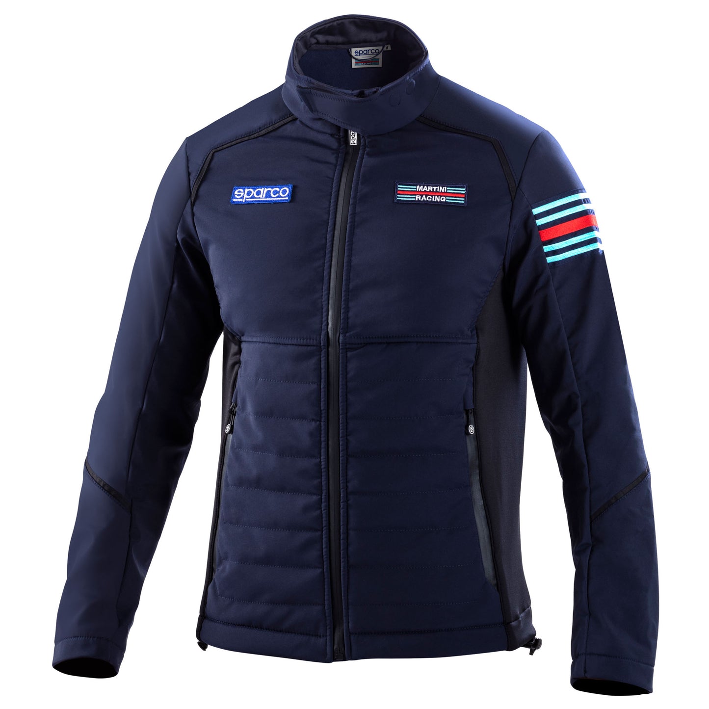 Sparco Martini Racing Softshell Fleece Jacket Coat in 3-Layer Technical Fabric - raceforglory.store