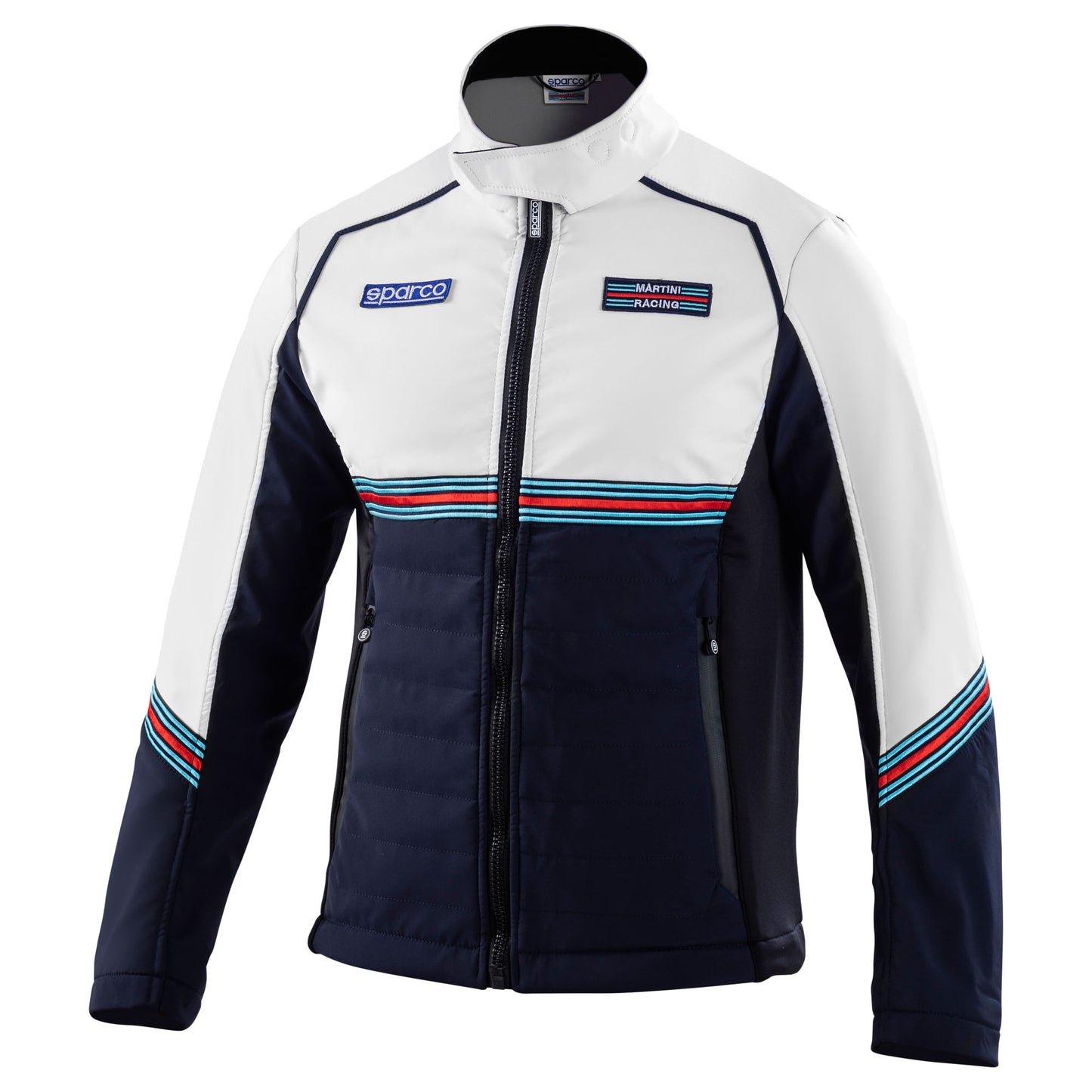 Sparco Martini Racing Softshell Fleece Jacket Coat in 3-Layer Technical Fabric - raceforglory.store