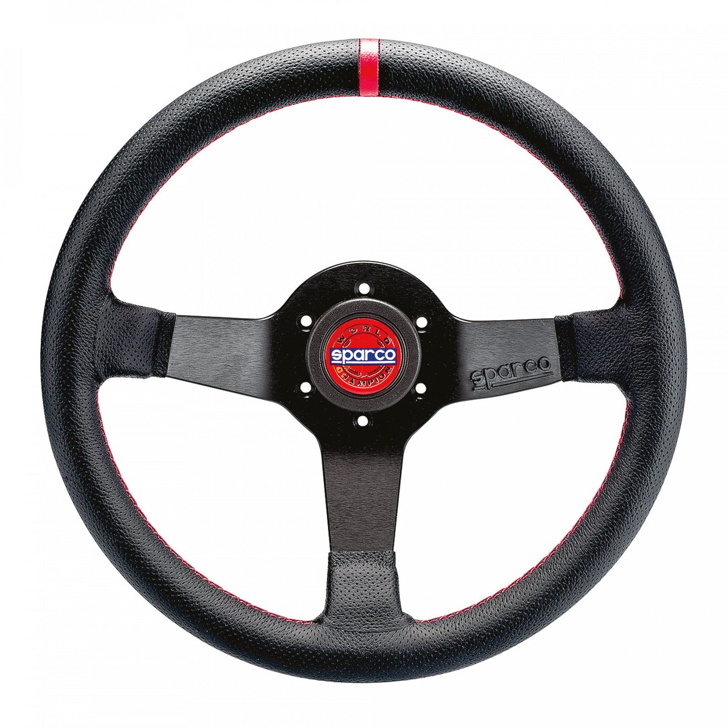Sparco R330 Champion Steering Wheel 330mm Perforated Leather Fast Road / Track