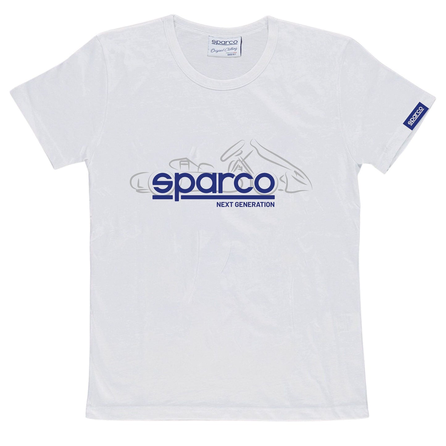 Sparco NEXT GENERATION Kids Karting T-Shirt Child Junior 100% Cotton 3-11 Years - raceforglory.store
