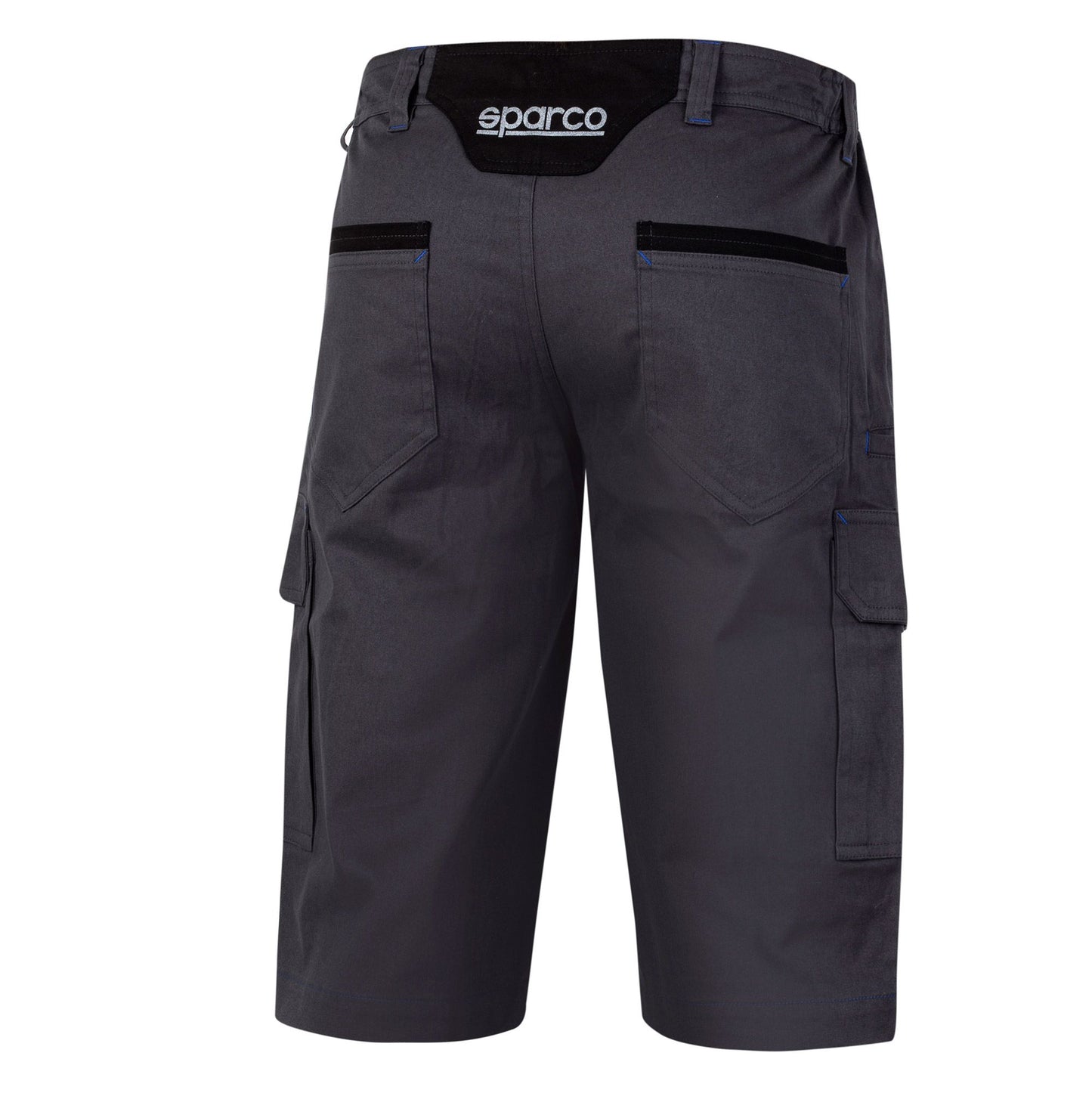 02410 Sparco Cargo Shorts Cotton Race Mechanic Workwear Pitcrew Teamwear Leisure - raceforglory.store
