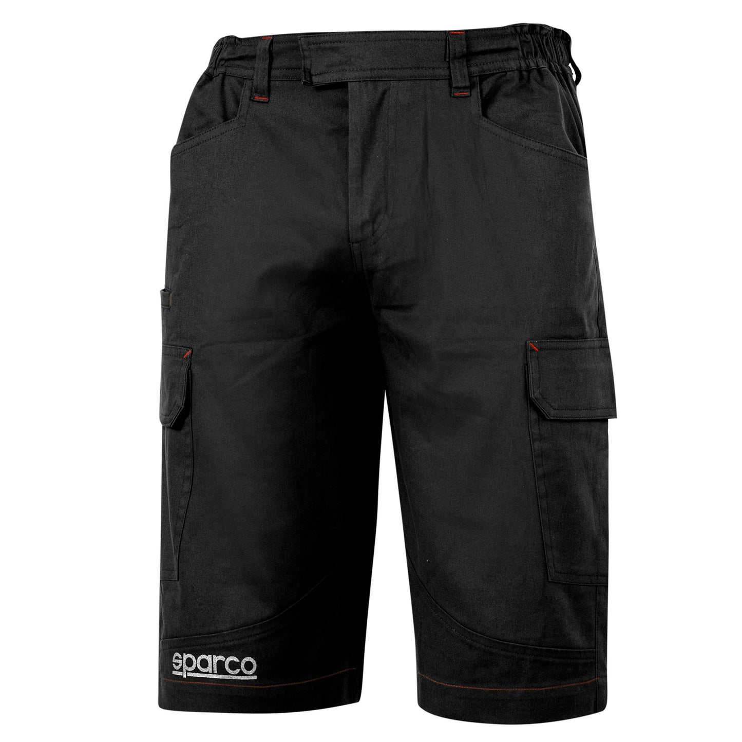 02410 Sparco Cargo Shorts Cotton Race Mechanic Workwear Pitcrew Teamwear Leisure - raceforglory.store
