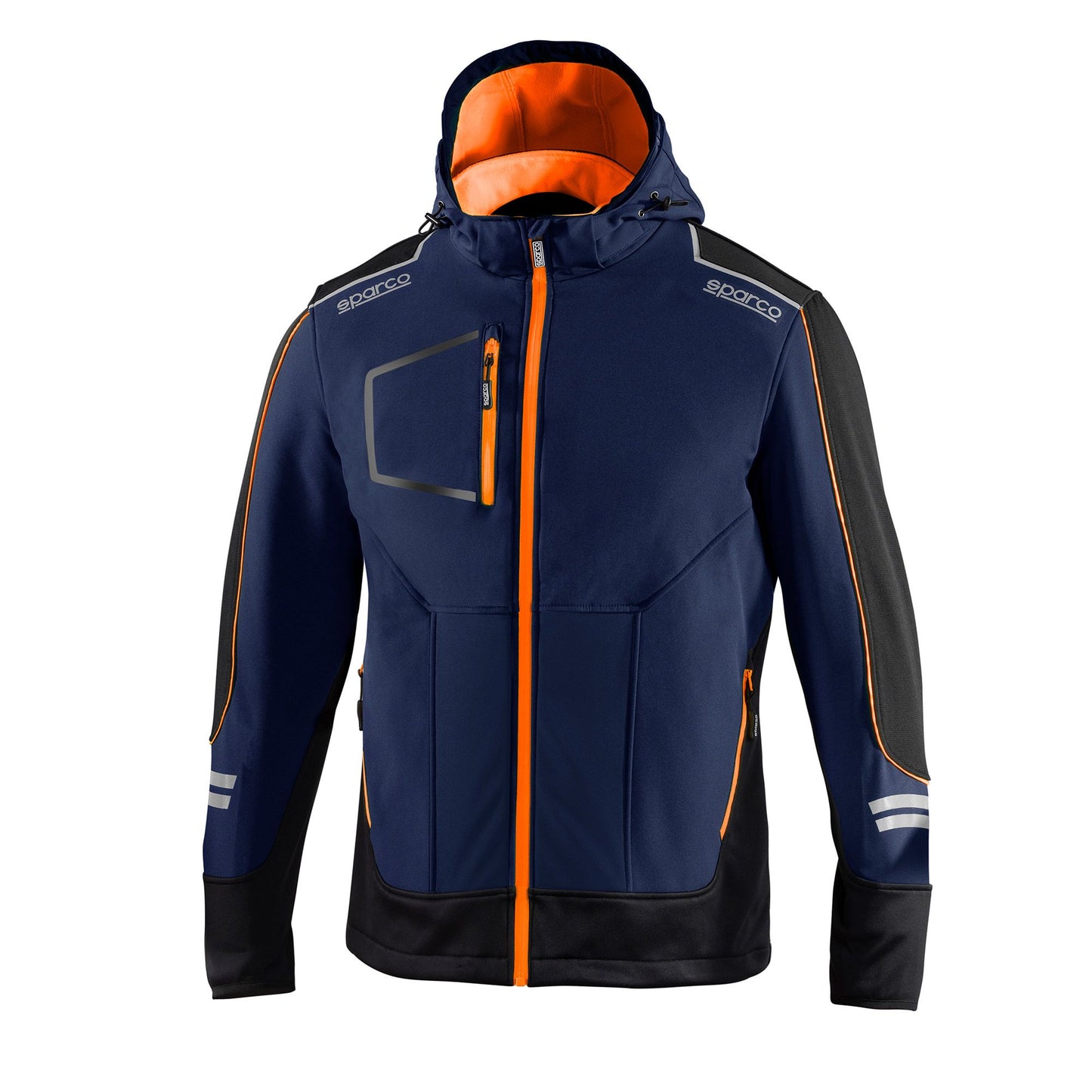 02412 Sparco Racing Technical Softshell Jacket Mechanic Workwear Pitcrew Team - raceforglory.store