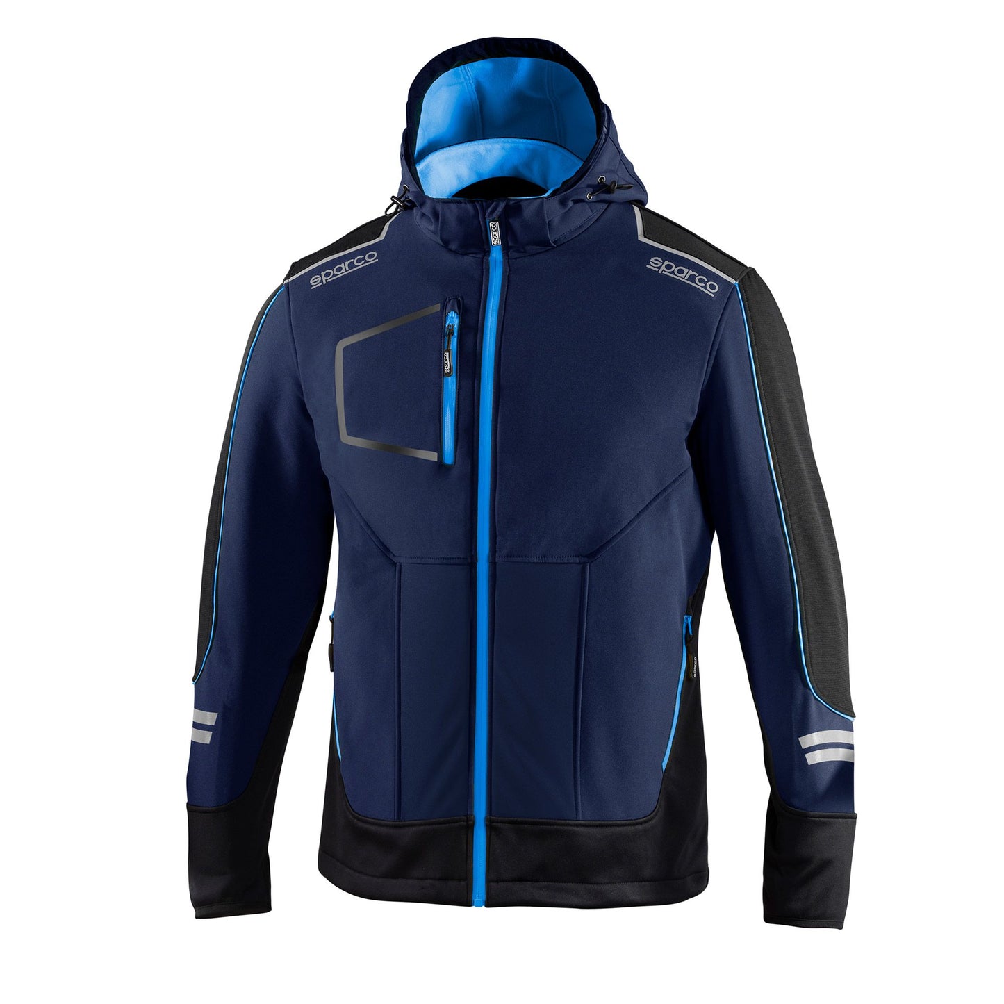 02412 Sparco Racing Technical Softshell Jacket Mechanic Workwear Pitcrew Team - raceforglory.store