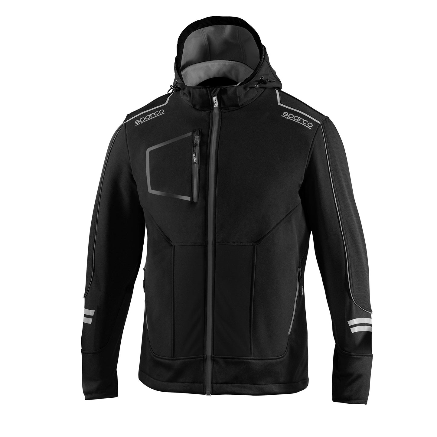 02412 Sparco Racing Technical Softshell Jacket Mechanic Workwear Pitcrew Team - raceforglory.store