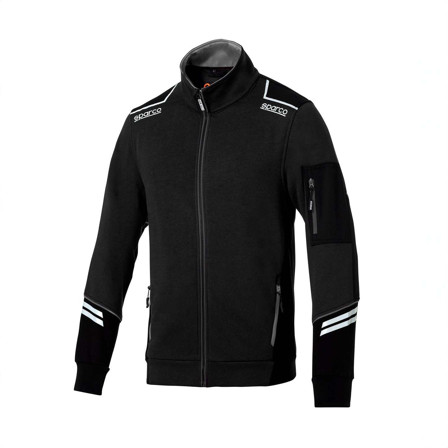 02429 Sparco Tech Zull Zip Jacket Racing Workwear Mechanic Pitcrew Teamwear - raceforglory.store