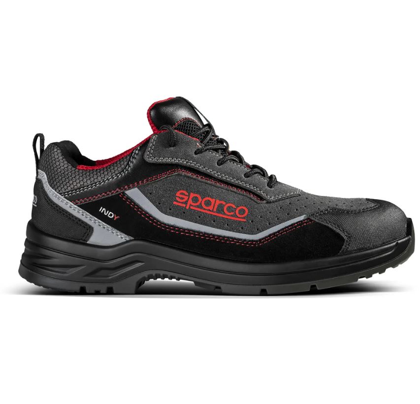 07538 Sparco INDY Industrial Safety Footwear Trainers Work Shoes ESD S1PS SR - raceforglory.store
