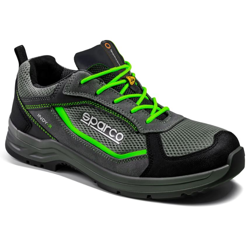 07539 Sparco INDY-R Safety Shoes Work Trainers Footwear ESD S1PS SR LG Spec - raceforglory.store