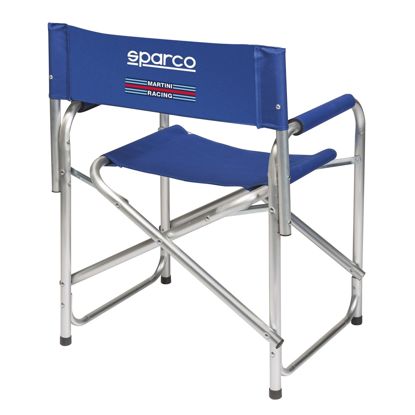Sparco Martini Racing Team Paddock Chair Foldable with Light Aluminium Frame