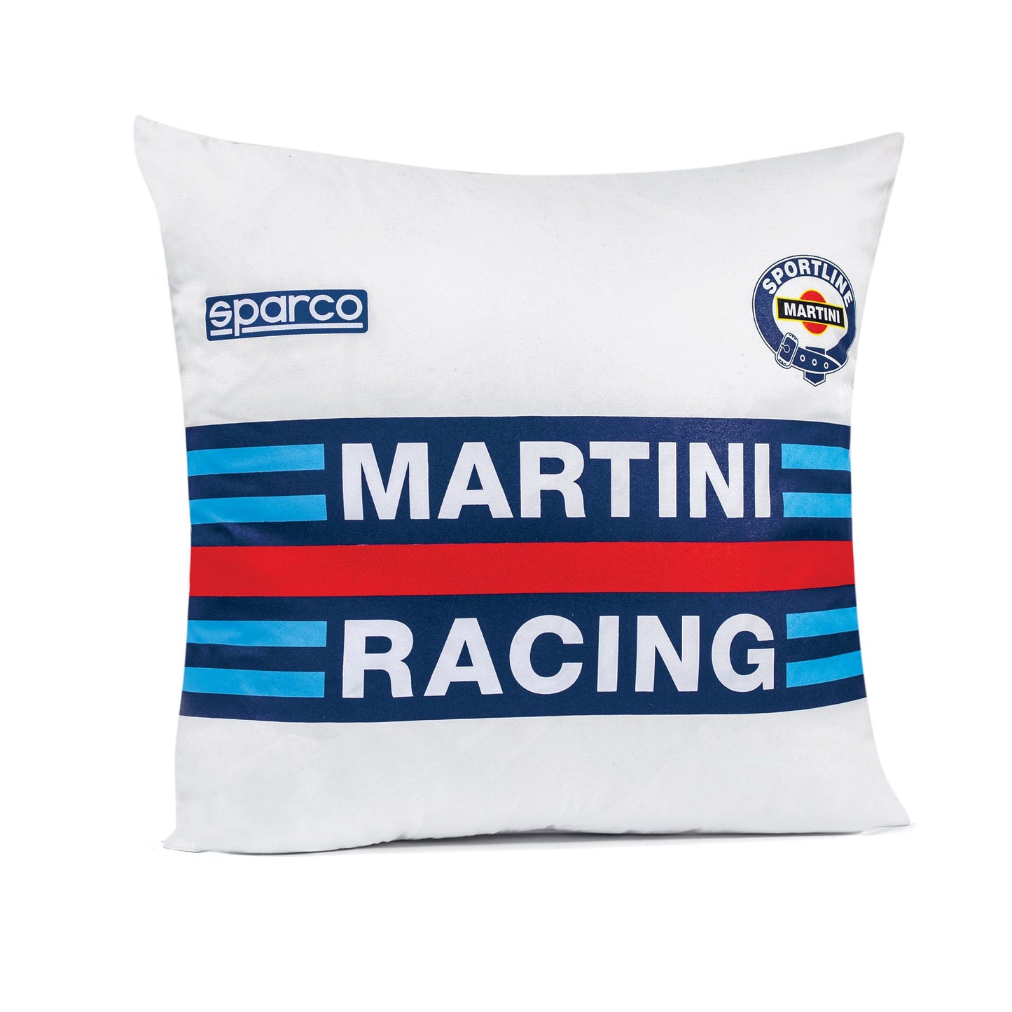 Sparco Martini Racing Pillow Cushion 40x40cm 100% Cotton Made in Italy Genuine - raceforglory.store
