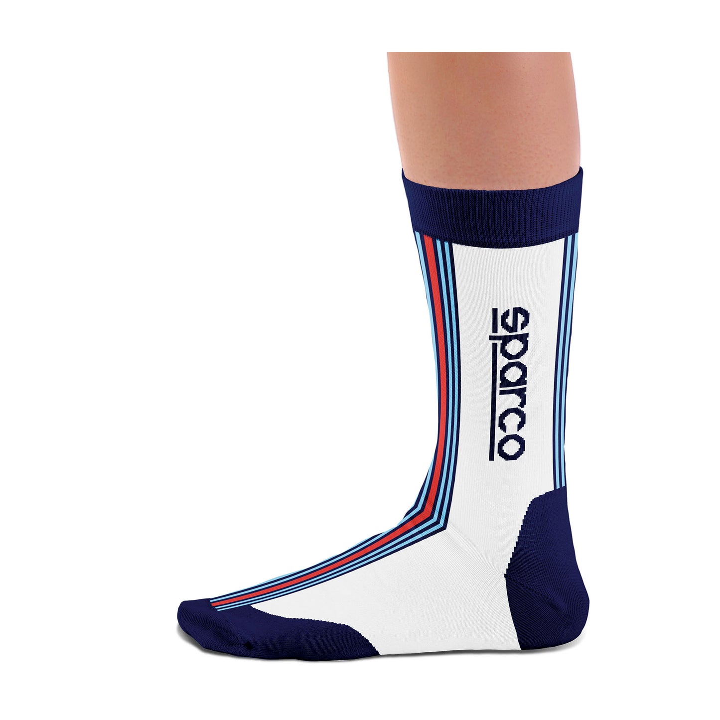 Sparco Martini Racing Socks Iconic Rally Retro Design Official Merchandise Gift - raceforglory.store