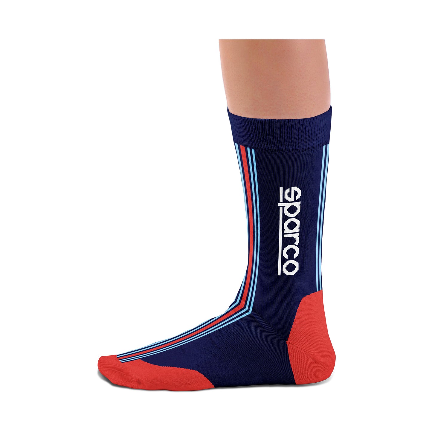 Sparco Martini Racing Socks Iconic Rally Retro Design Official Merchandise Gift - raceforglory.store