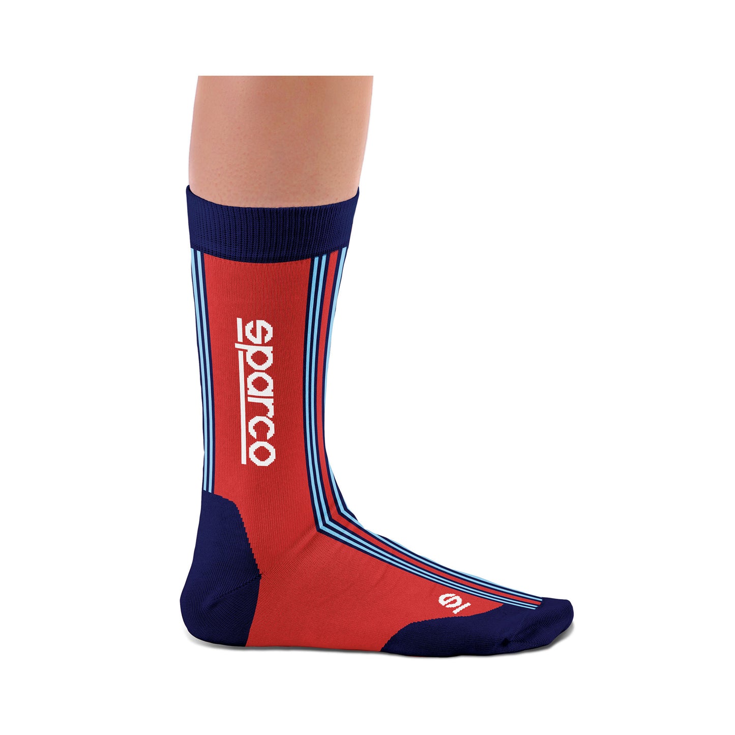 Sparco Martini Racing Socks Iconic Rally Retro Design Official Merchandise Gift - raceforglory.store