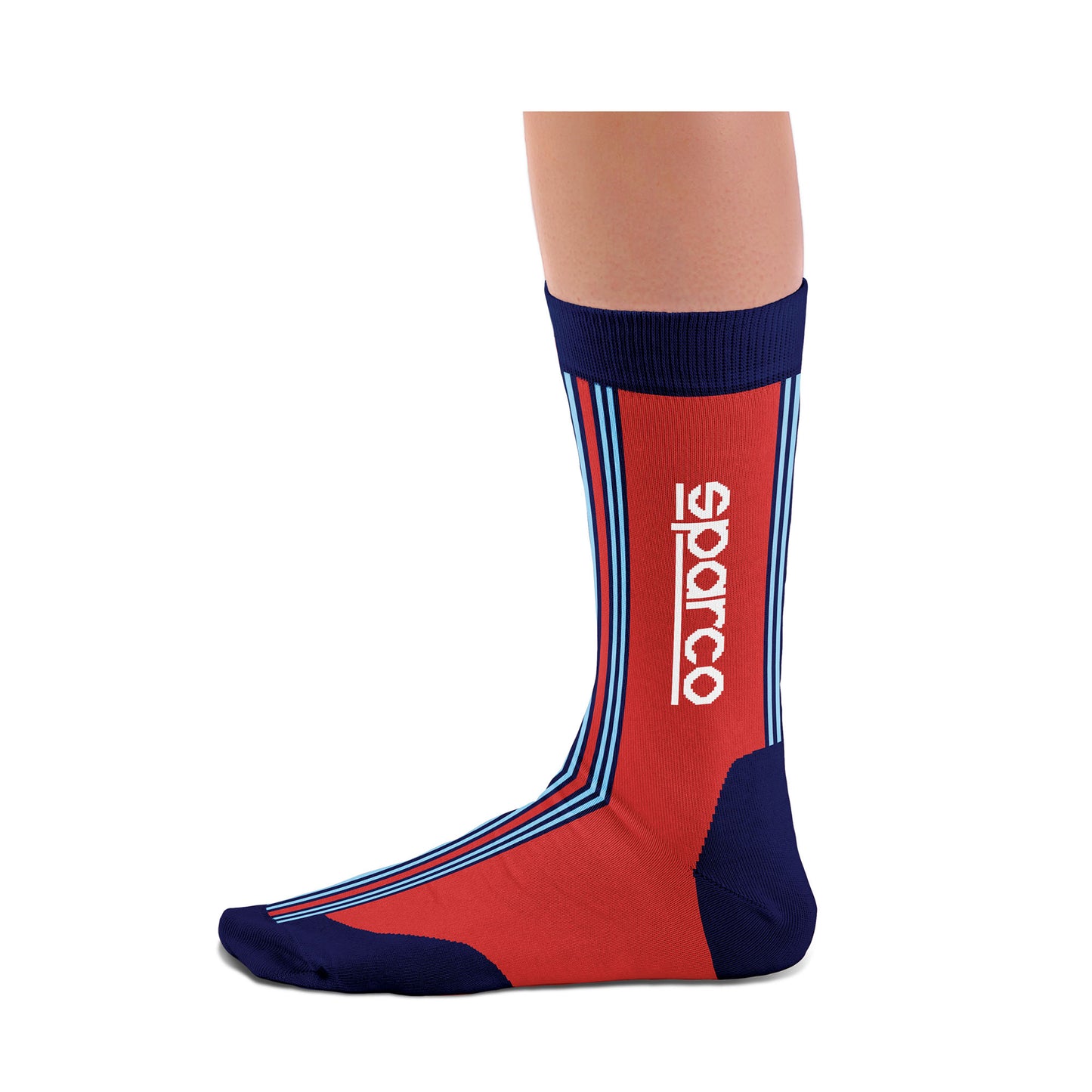 Sparco Martini Racing Socks Iconic Rally Retro Design Official Merchandise Gift - raceforglory.store