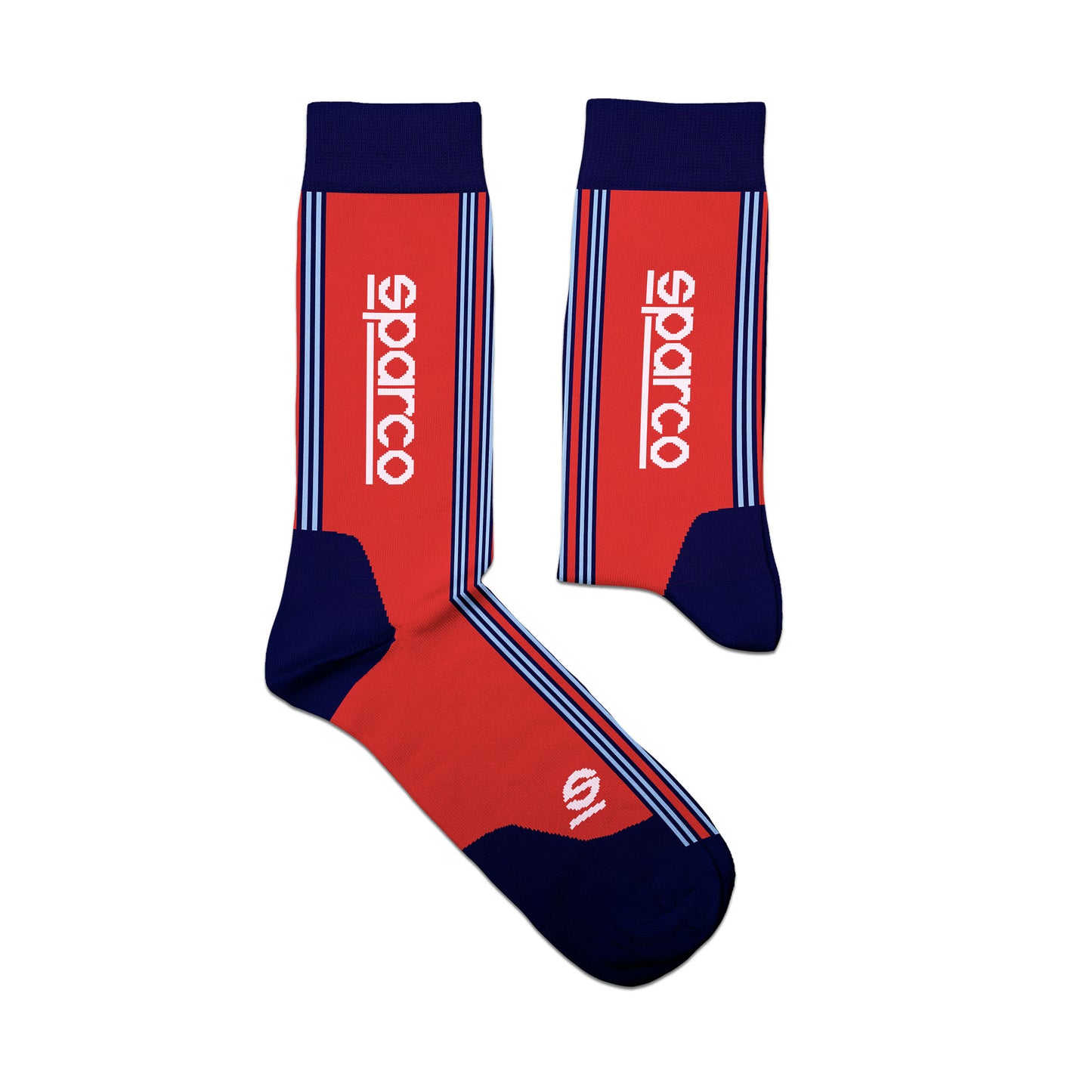 Sparco Martini Racing Socks Iconic Rally Retro Design Official Merchandise Gift - raceforglory.store