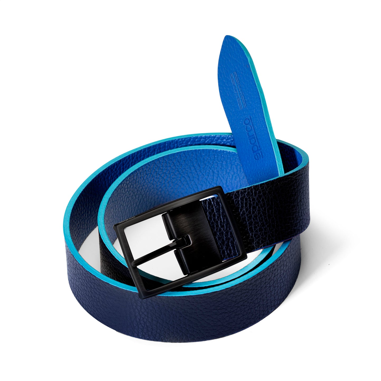 Sparco Martini Racing Leather Belt Double Sided Official Product Made in Italy - raceforglory.store