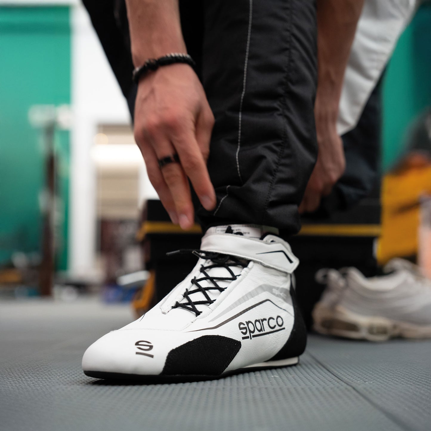 2025 Sparco K-RAPID Karting Boots Shoes New Rotor Closure FIA 8877 Approved Spec