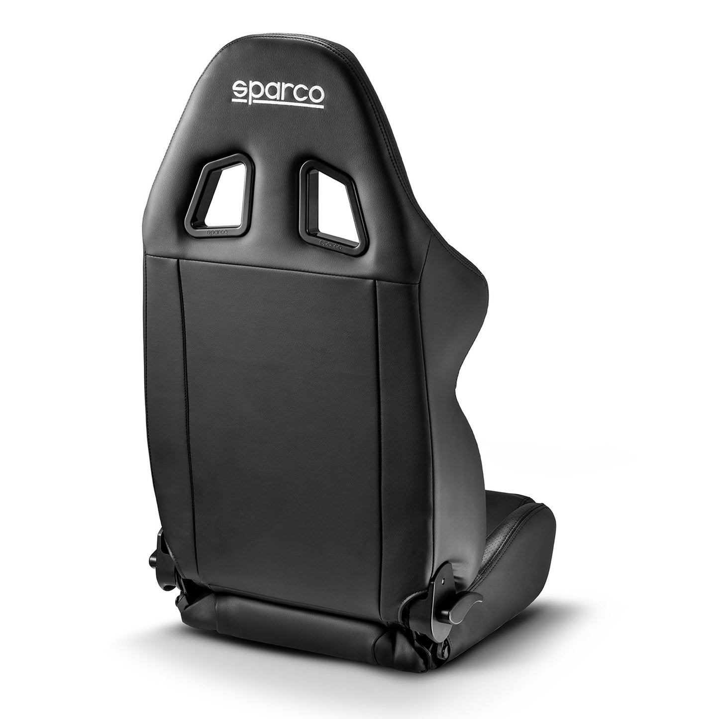 2025 Sparco R500 Torino Seat Sports Recliner Sky Black Vinyl Performance Road