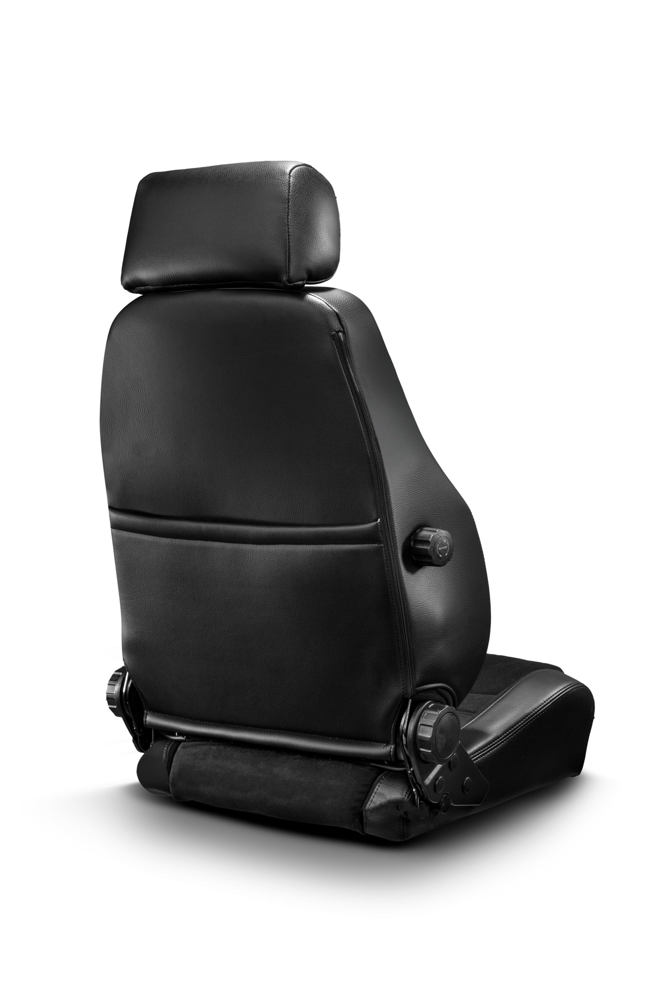Sparco GT Sports Road Seat Black Microfibre Sky Fabric Reclining Tilt Mechanism