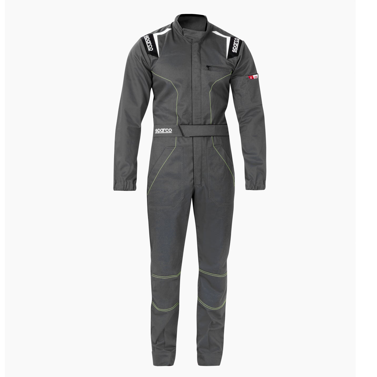 Sparco MS-4 MS4 Mechanic Suit Overalls Pitcrew Go-Karting 1-Layer Light Fabric - raceforglory.store