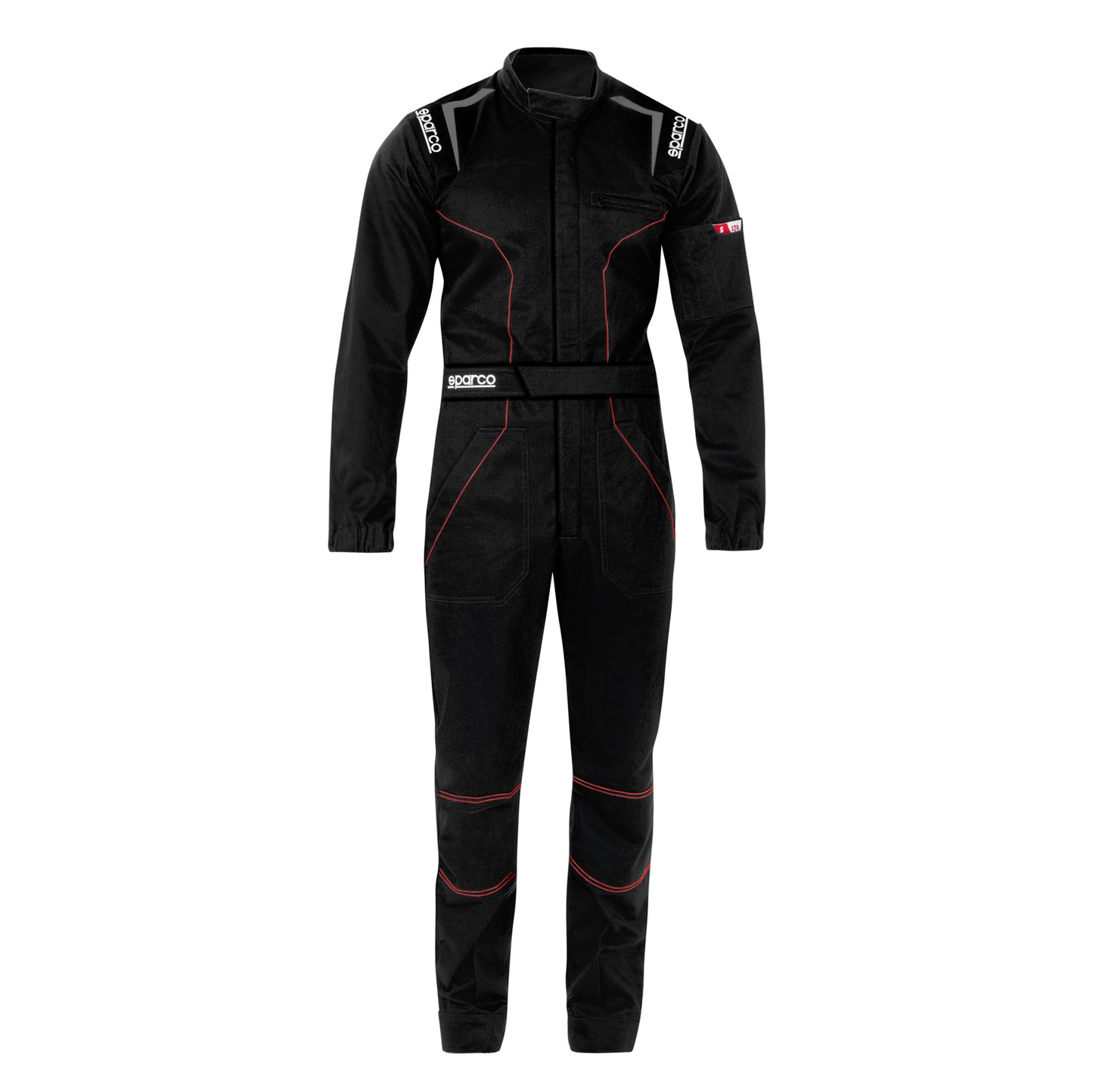 Sparco MS-4 MS4 Mechanic Suit Overalls Pitcrew Go-Karting 1-Layer Light Fabric - raceforglory.store